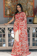 Resham Check Applique Work