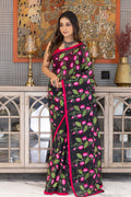 Resham Check Embroidery