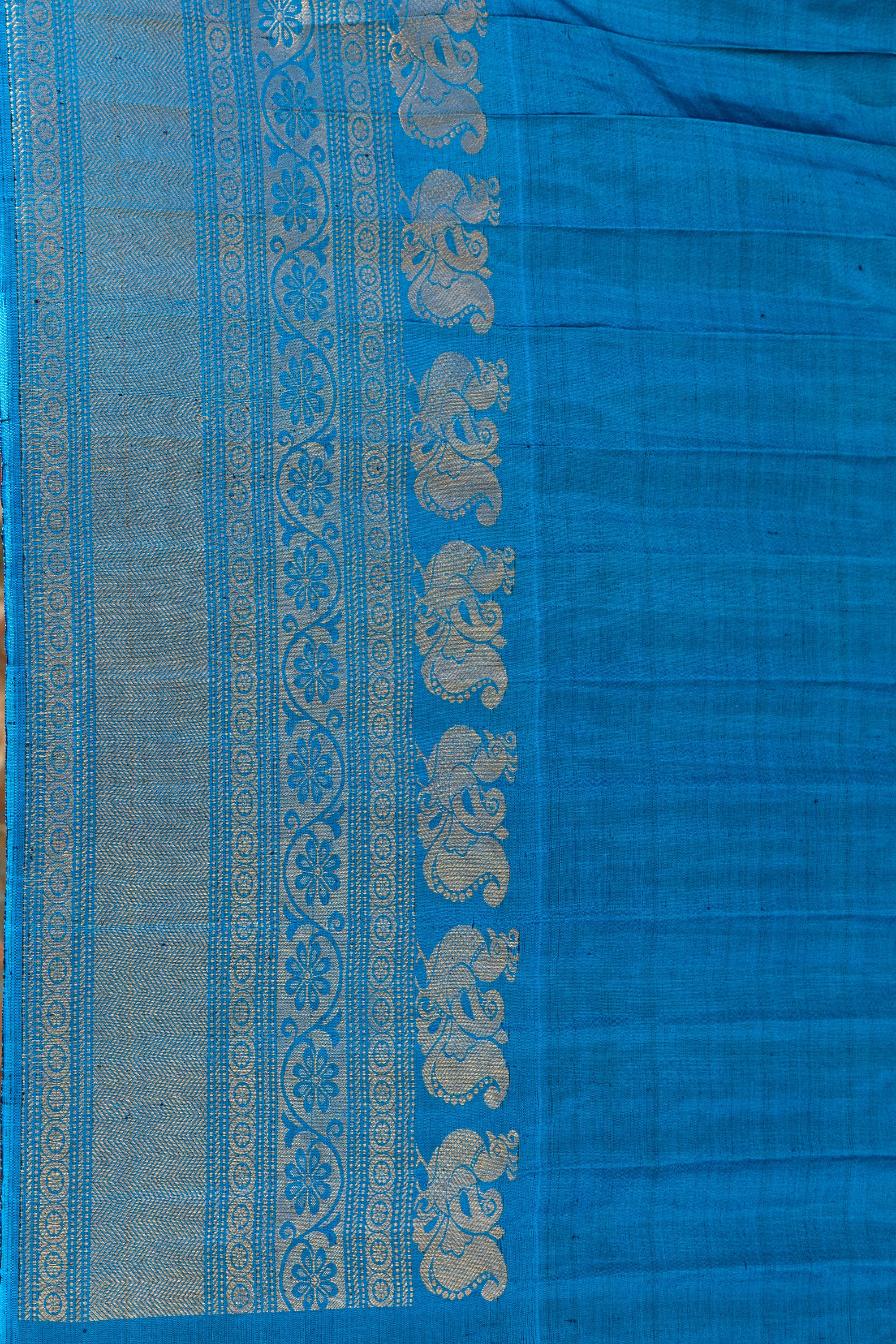 Brocade Silk Gadwal