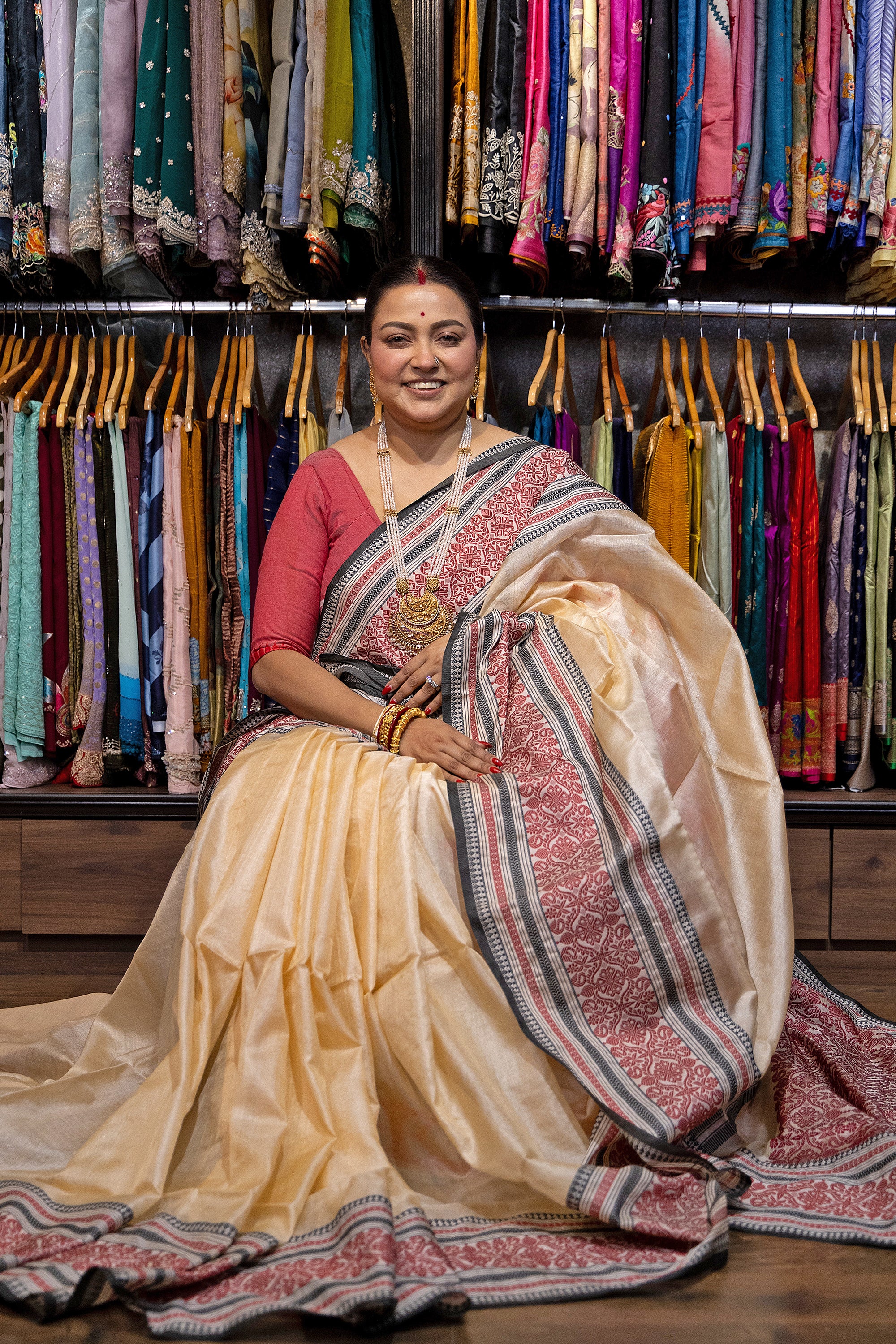 Bengal Handloom Tussar