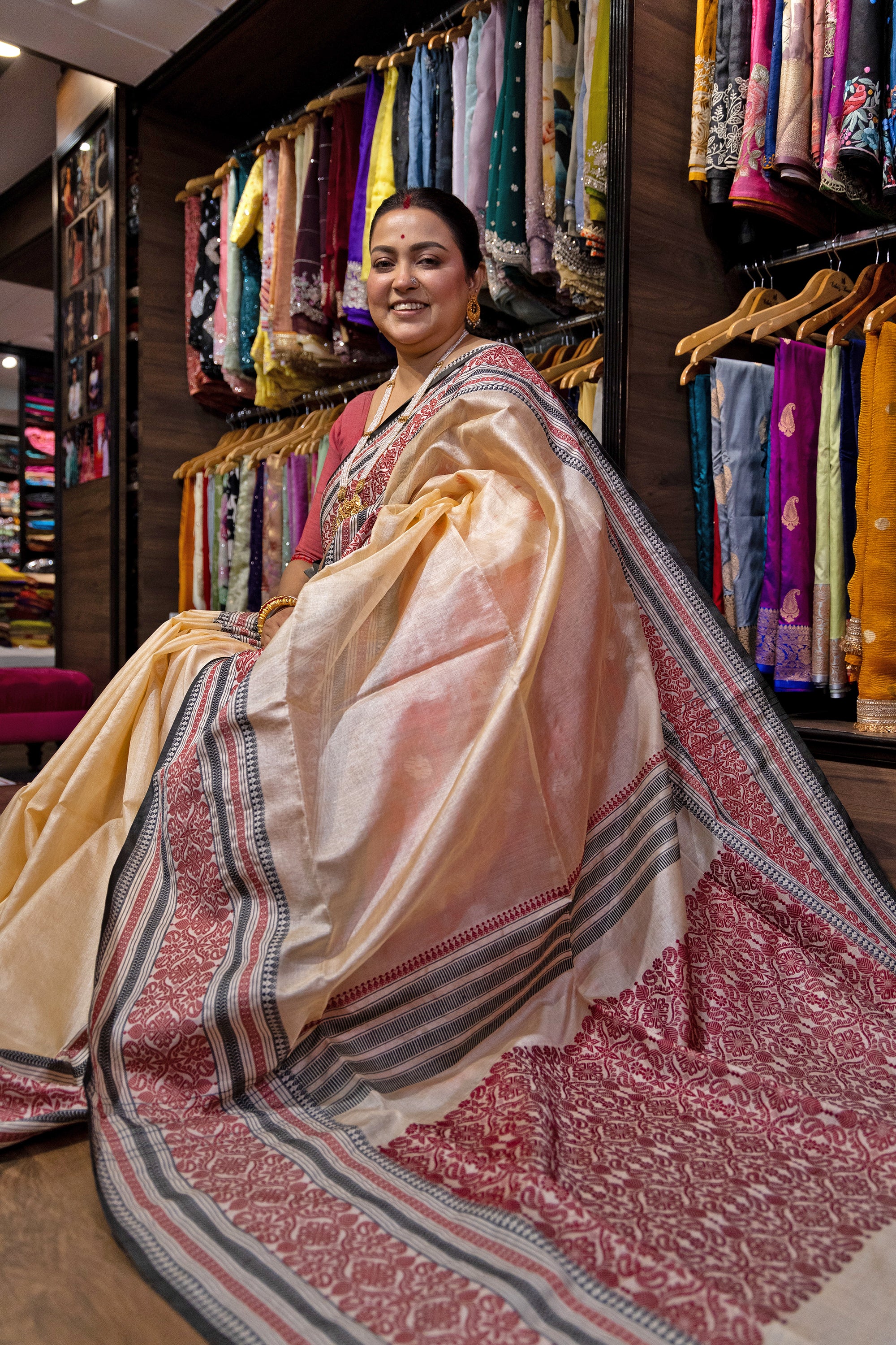 Bengal Handloom Tussar