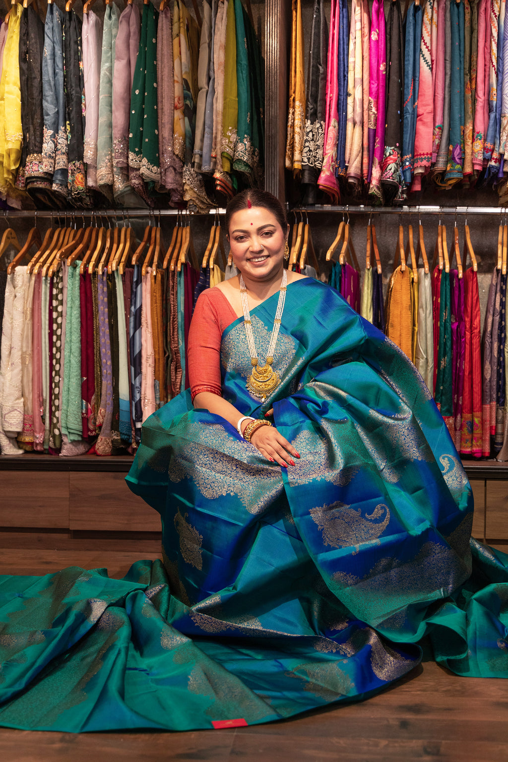 Dual Tone Silk Kanjivaram
