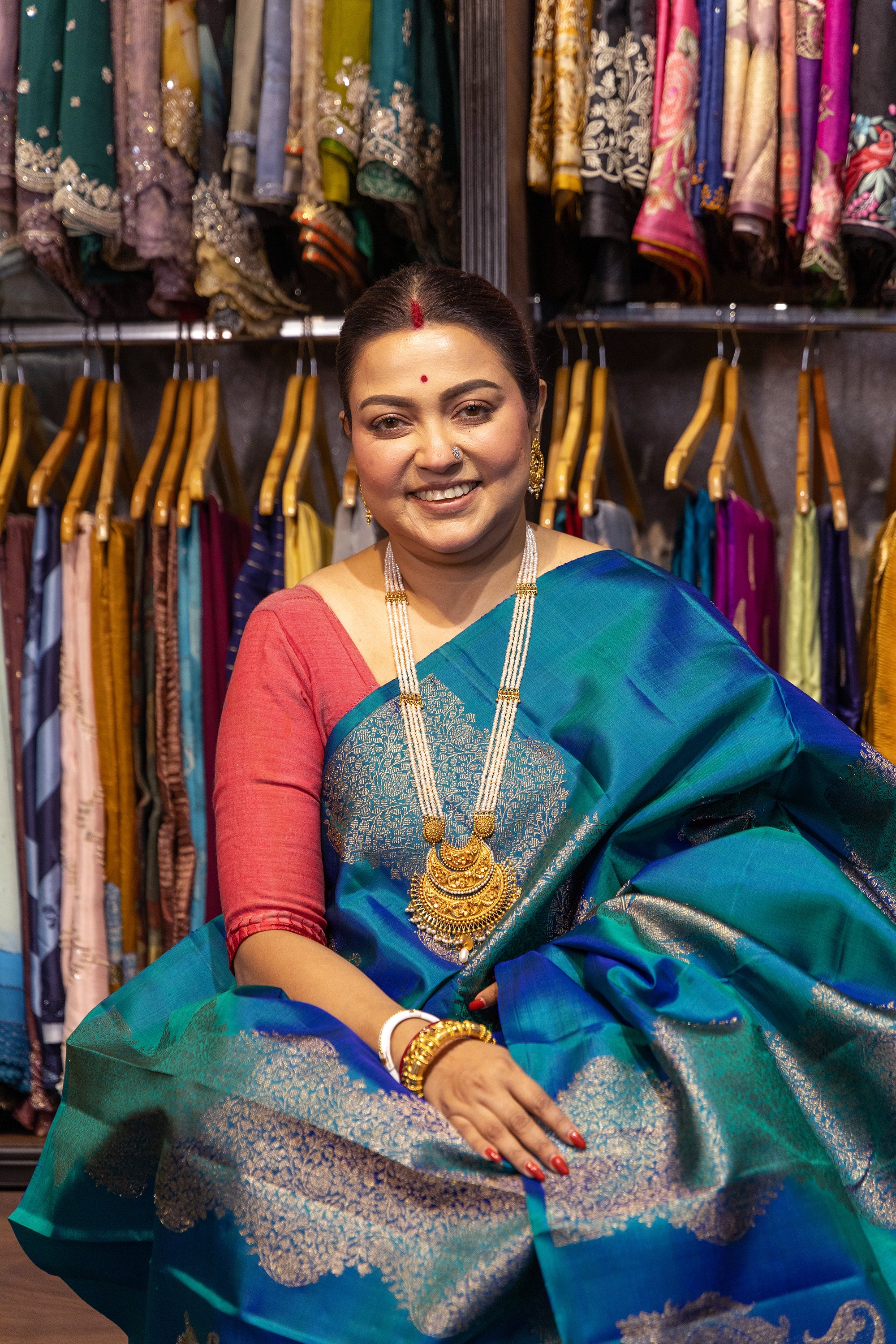 Dual Tone Silk Kanjivaram