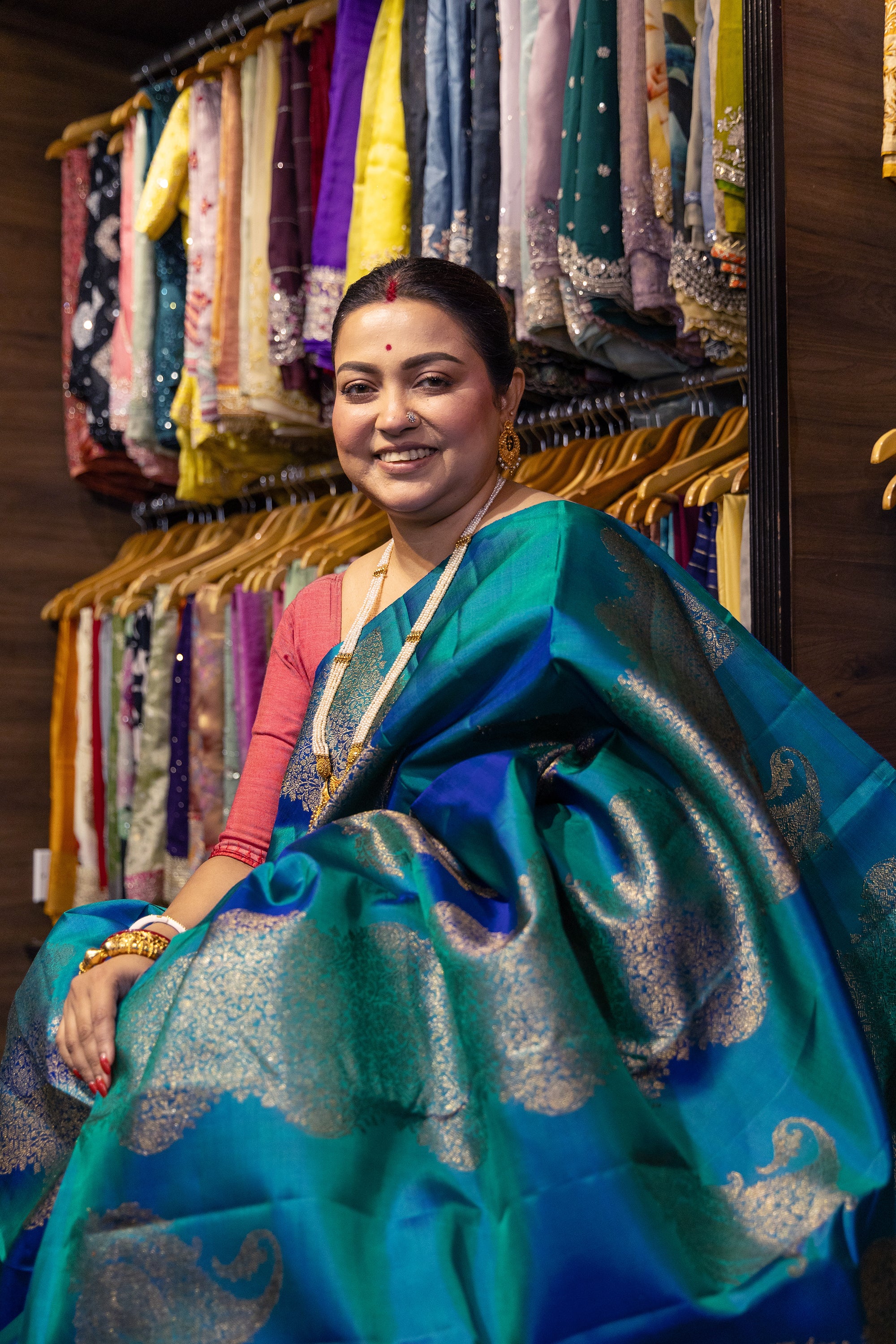 Dual Tone Silk Kanjivaram