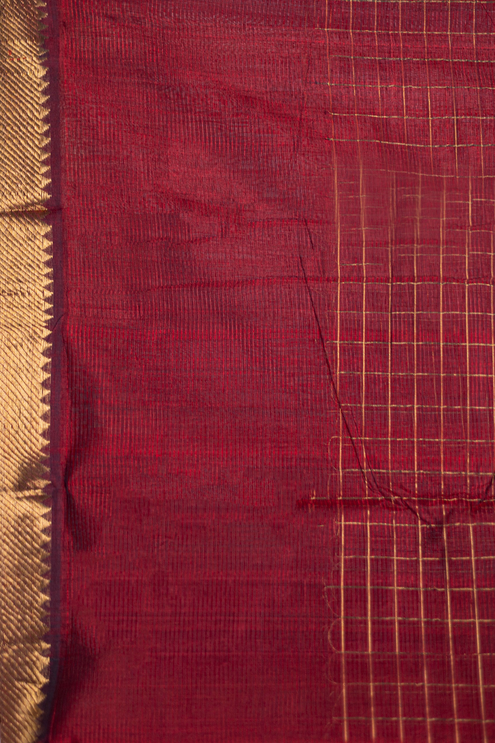 Checks Silk Mangalgiri