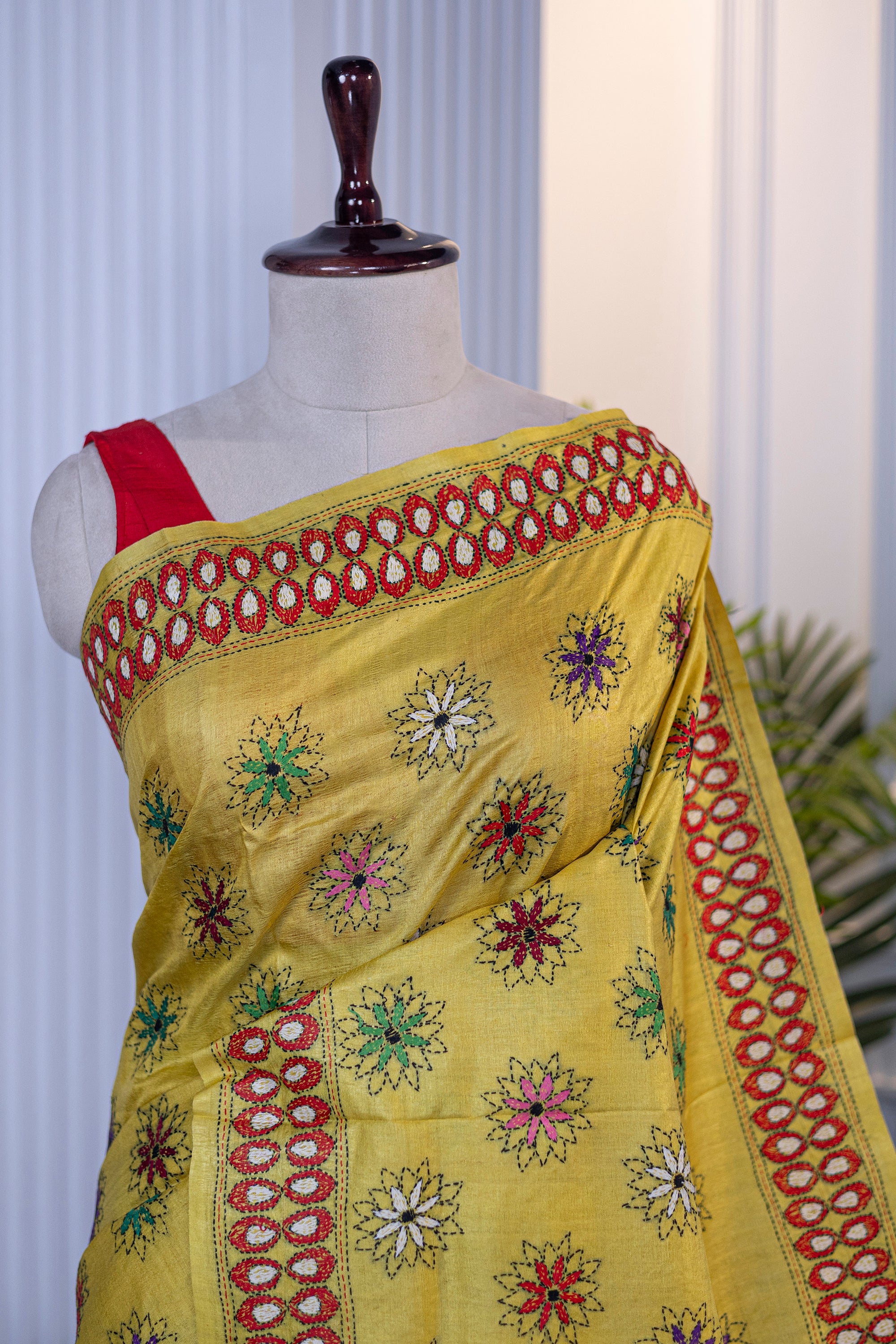 Tussar Hand Kantha