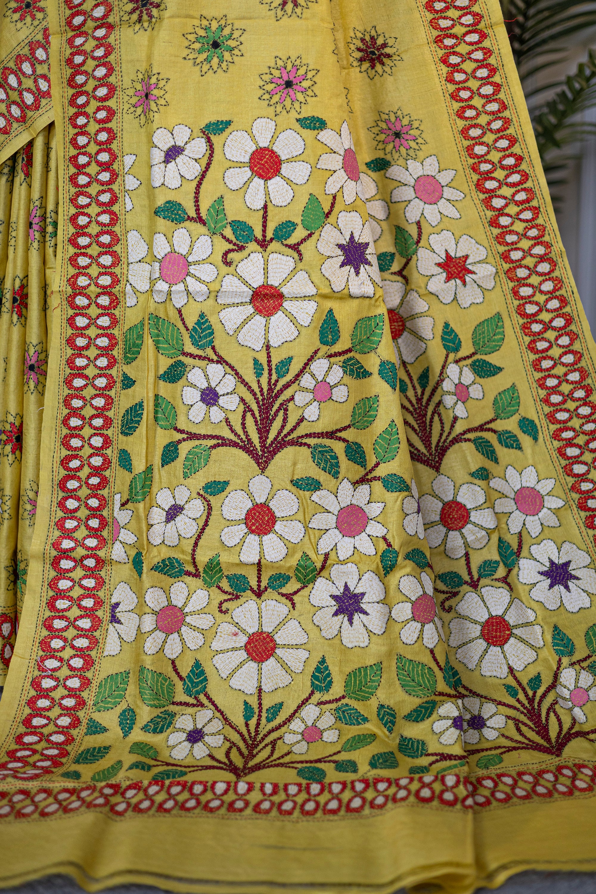 Tussar Hand Kantha