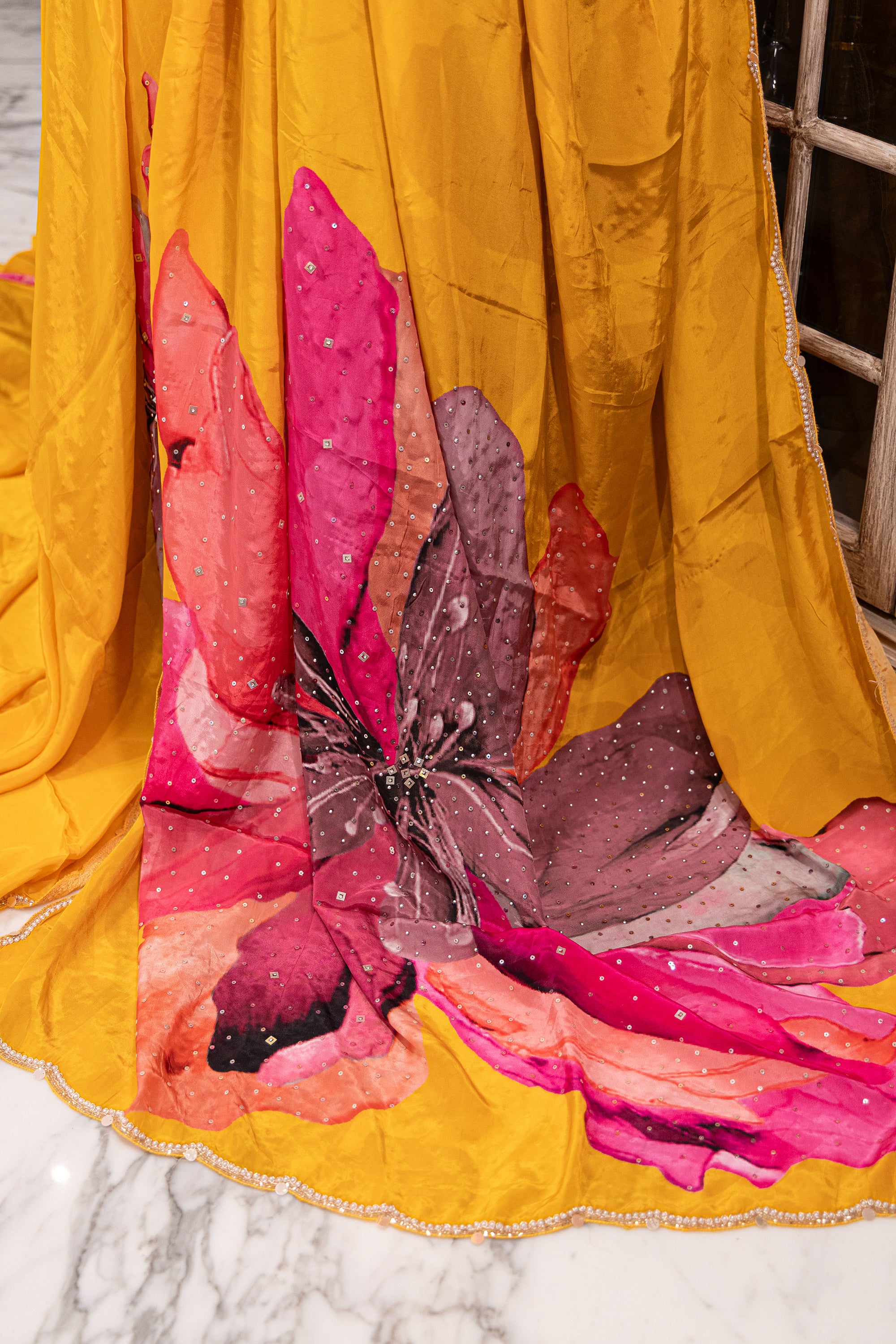 Satin Zardosi
