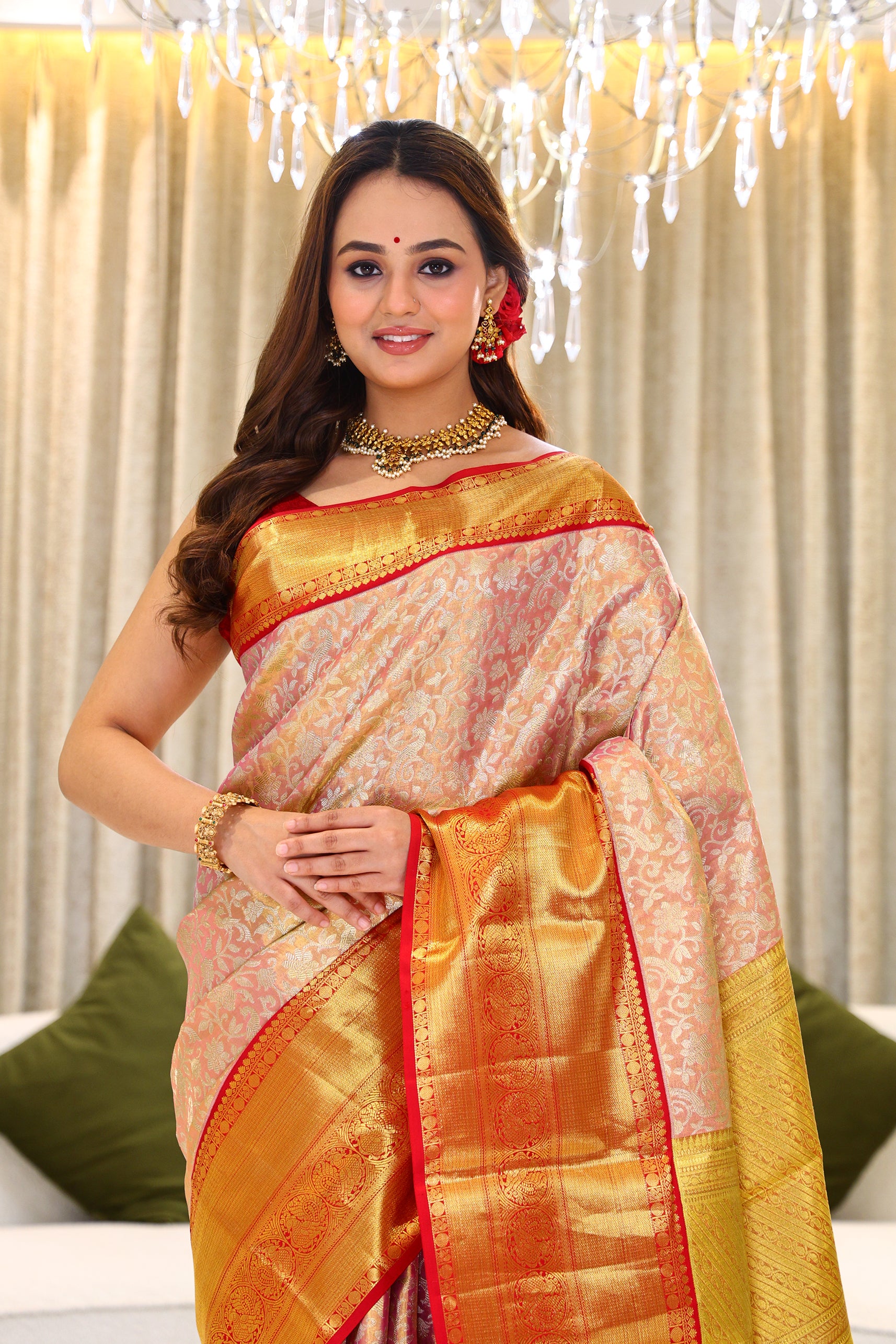 Tissue Brocade Kanjivaram