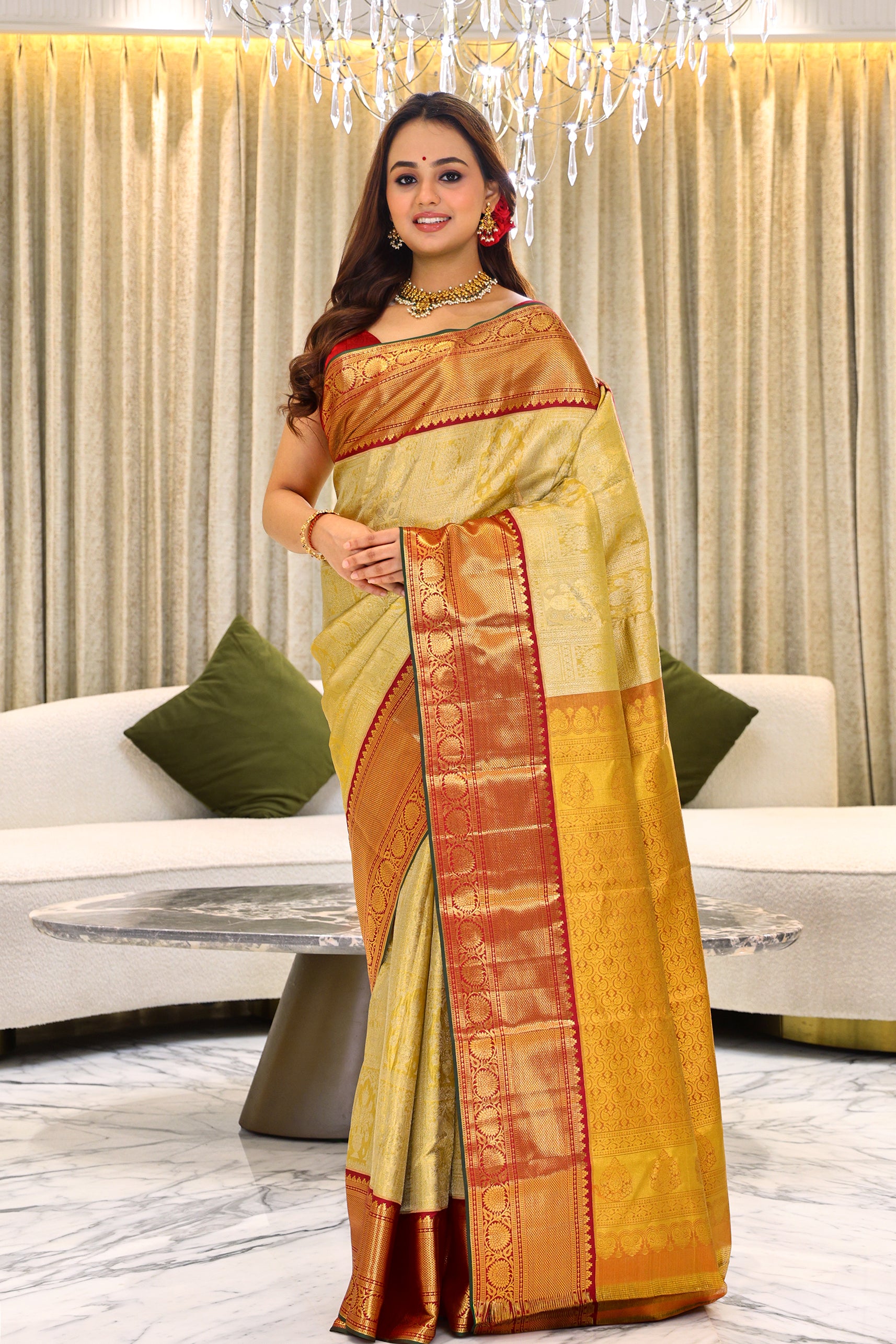 Tissue Brocade Kanjivaram