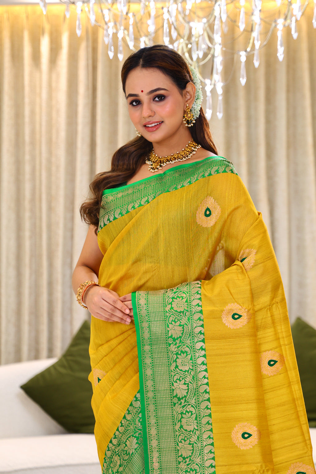 Tussar Banarasi