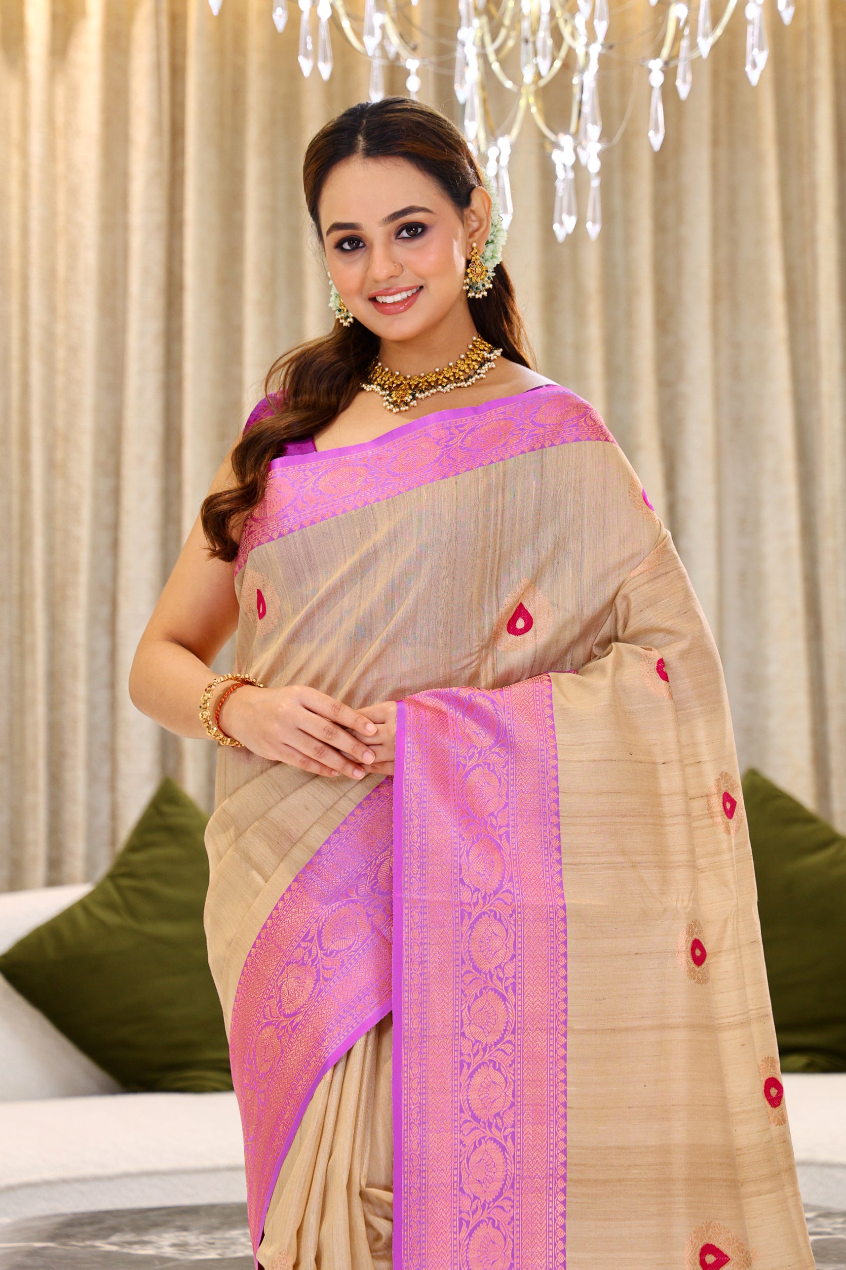 Tussar Banarasi