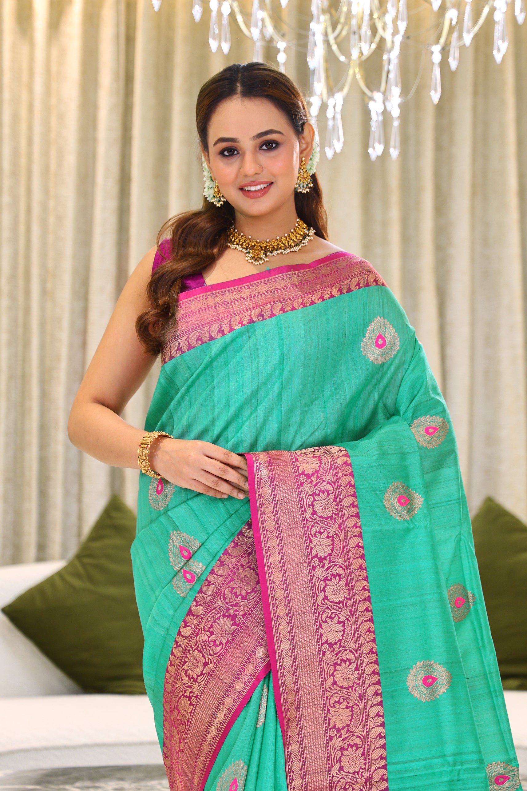 Tussar Banarasi