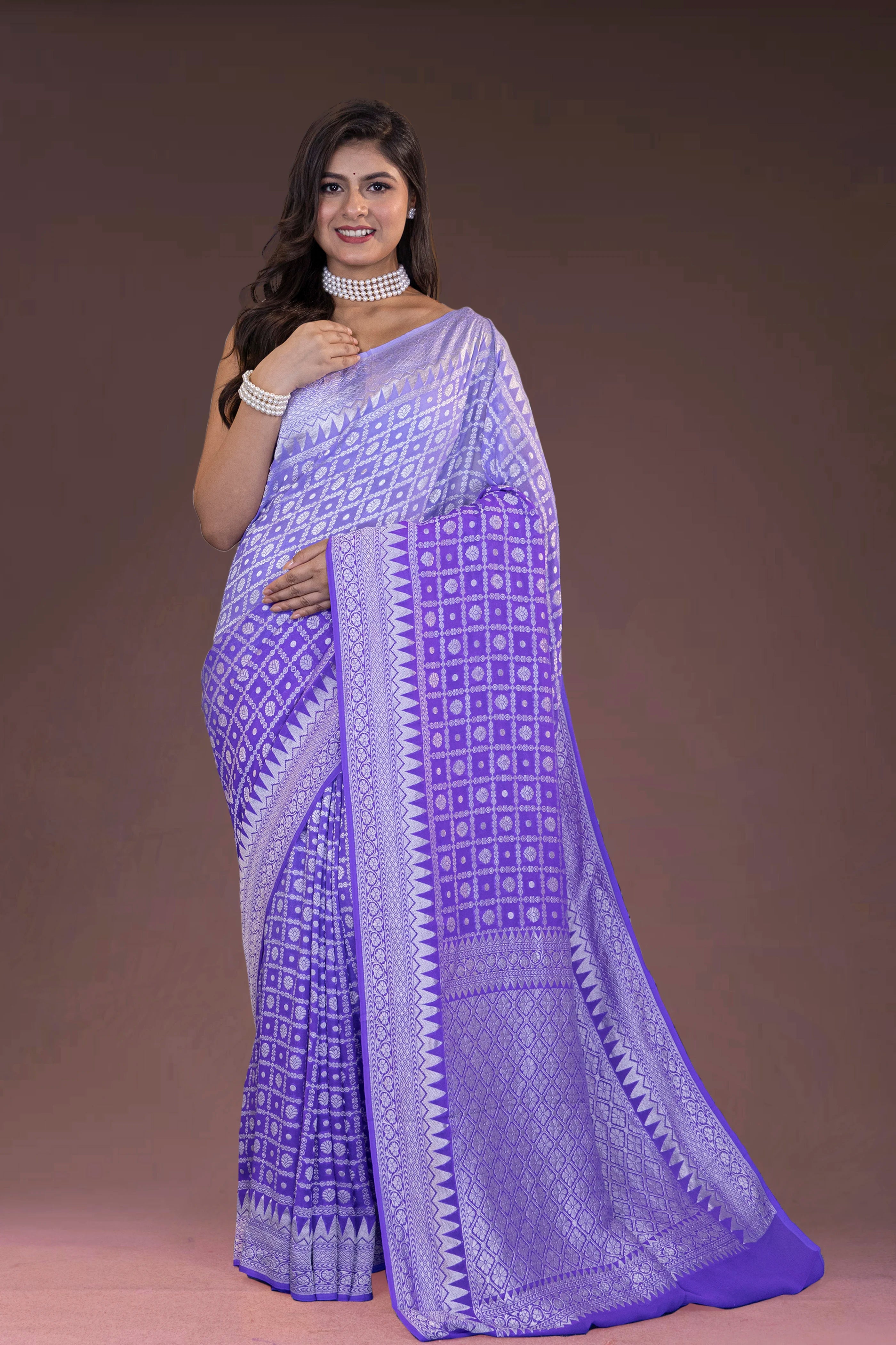 Shaded Khaddi Banarasi