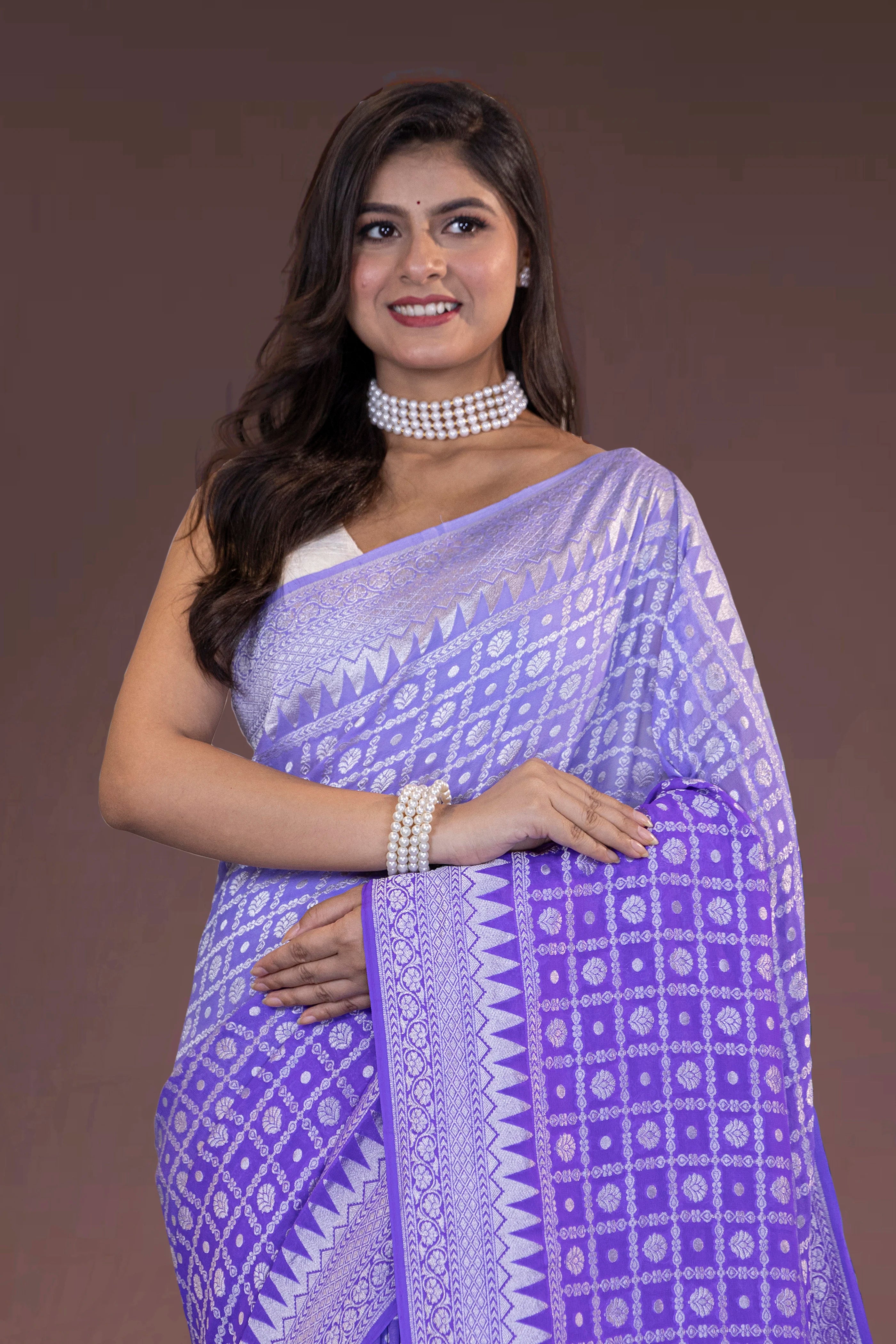 Shaded Khaddi Banarasi