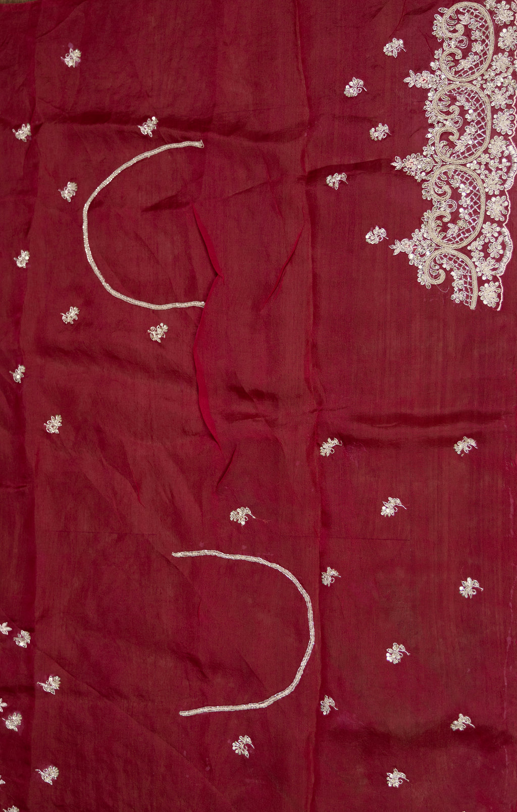 Exclusive Organza Zardosi Work