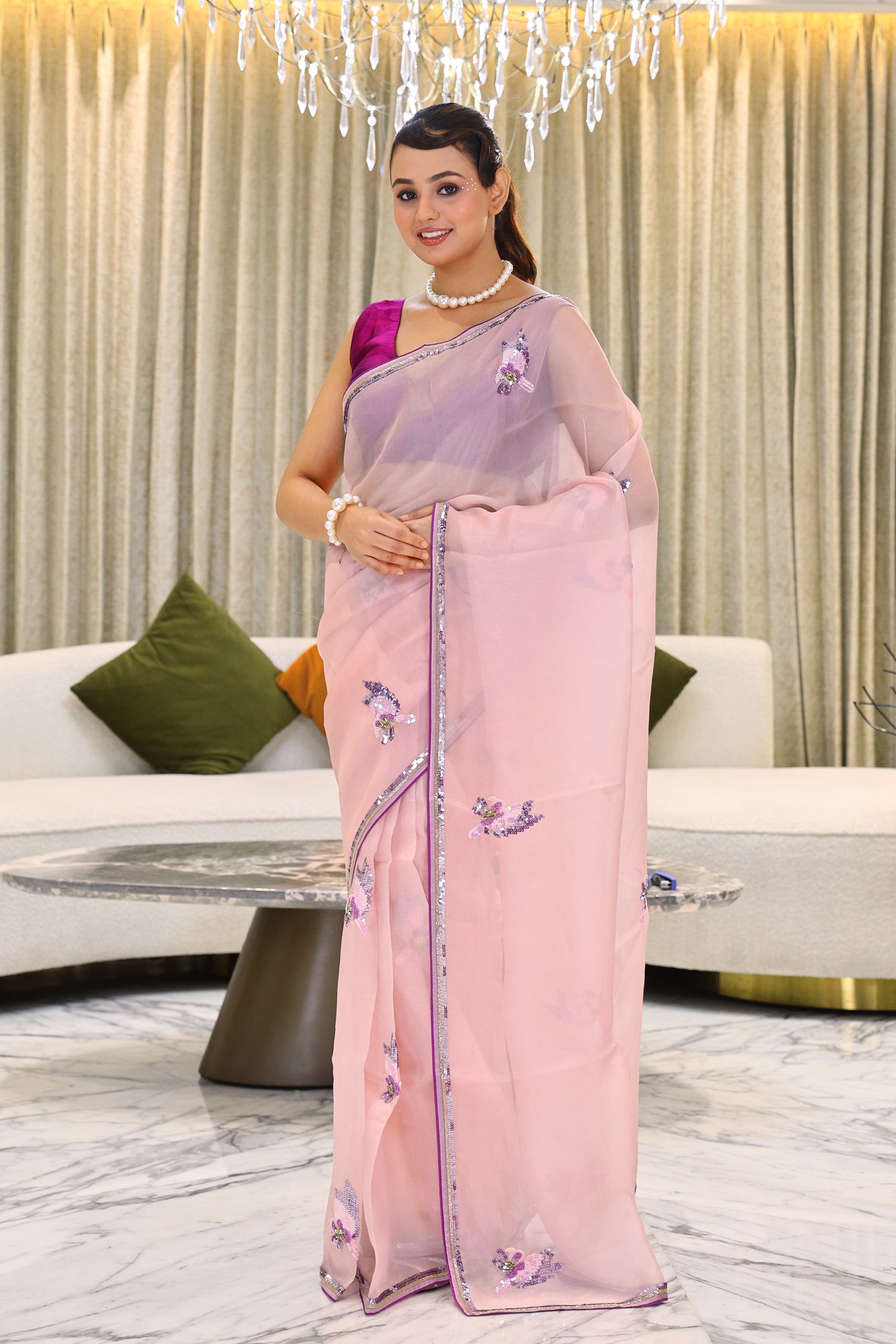 Organza Sequence Work