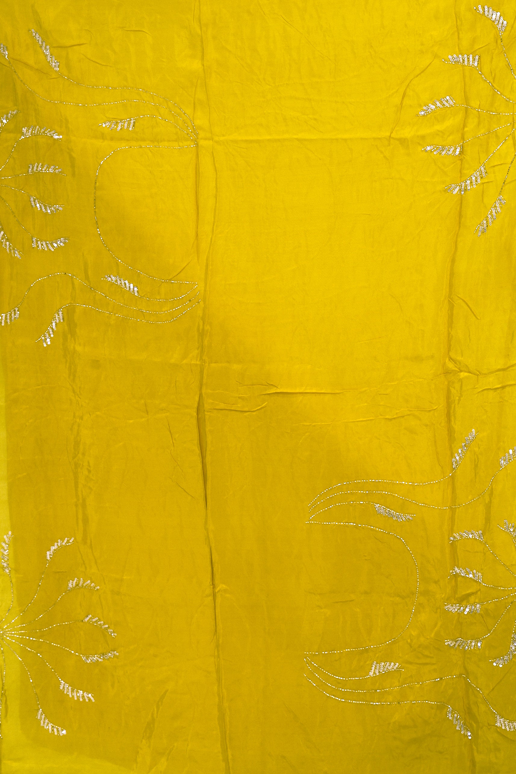 Crepe Satin Zardosi Work