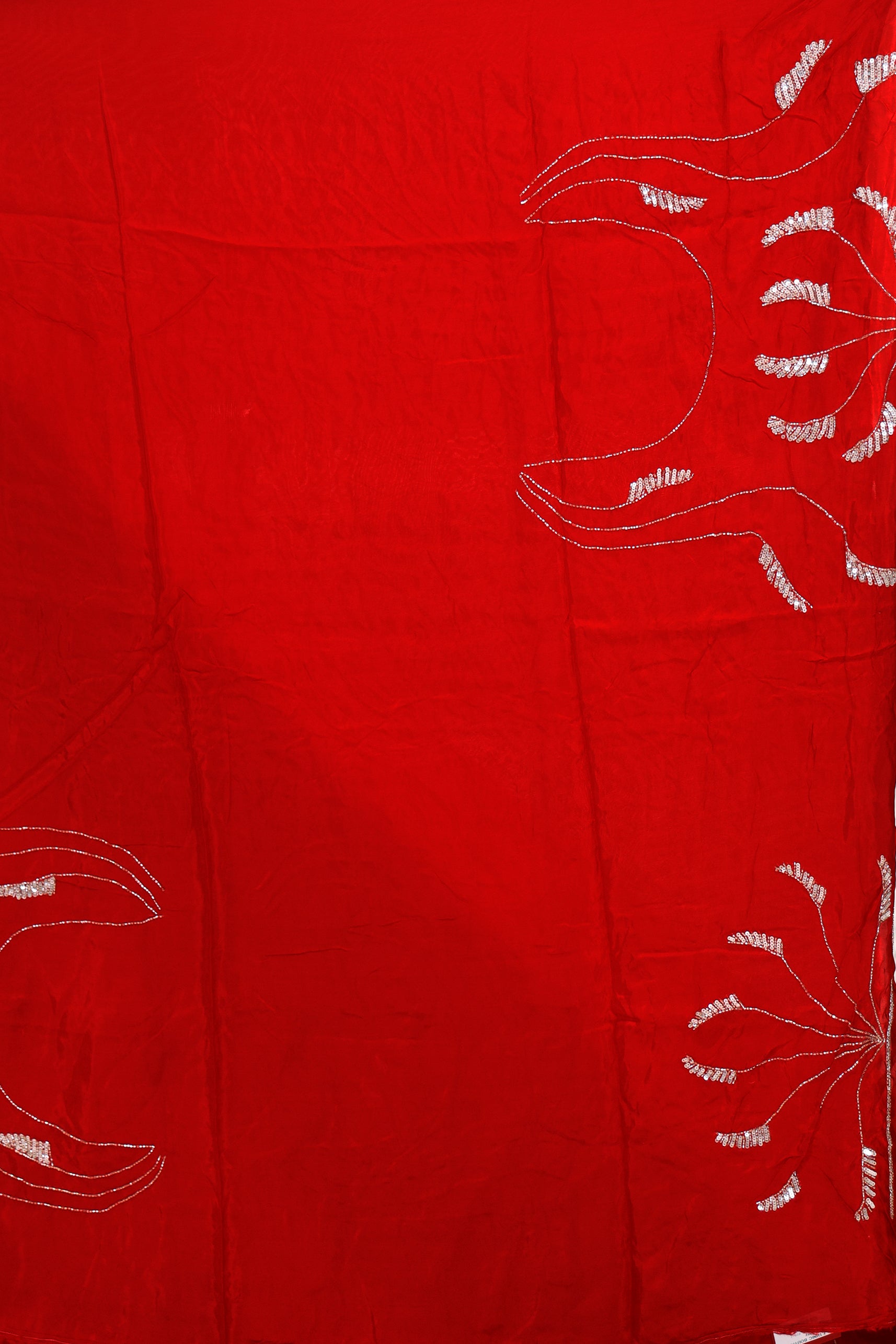 Crepe Satin Zardosi Work