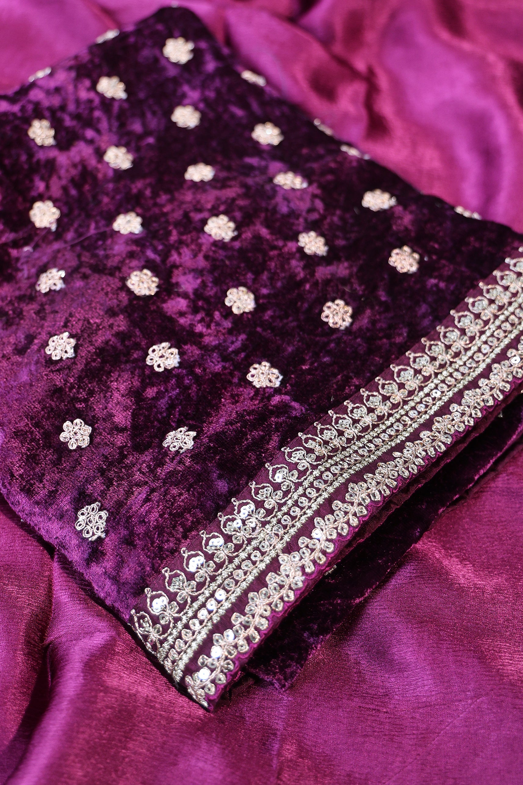 Crepe Satin Saree