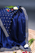 Crepe Satin Saree