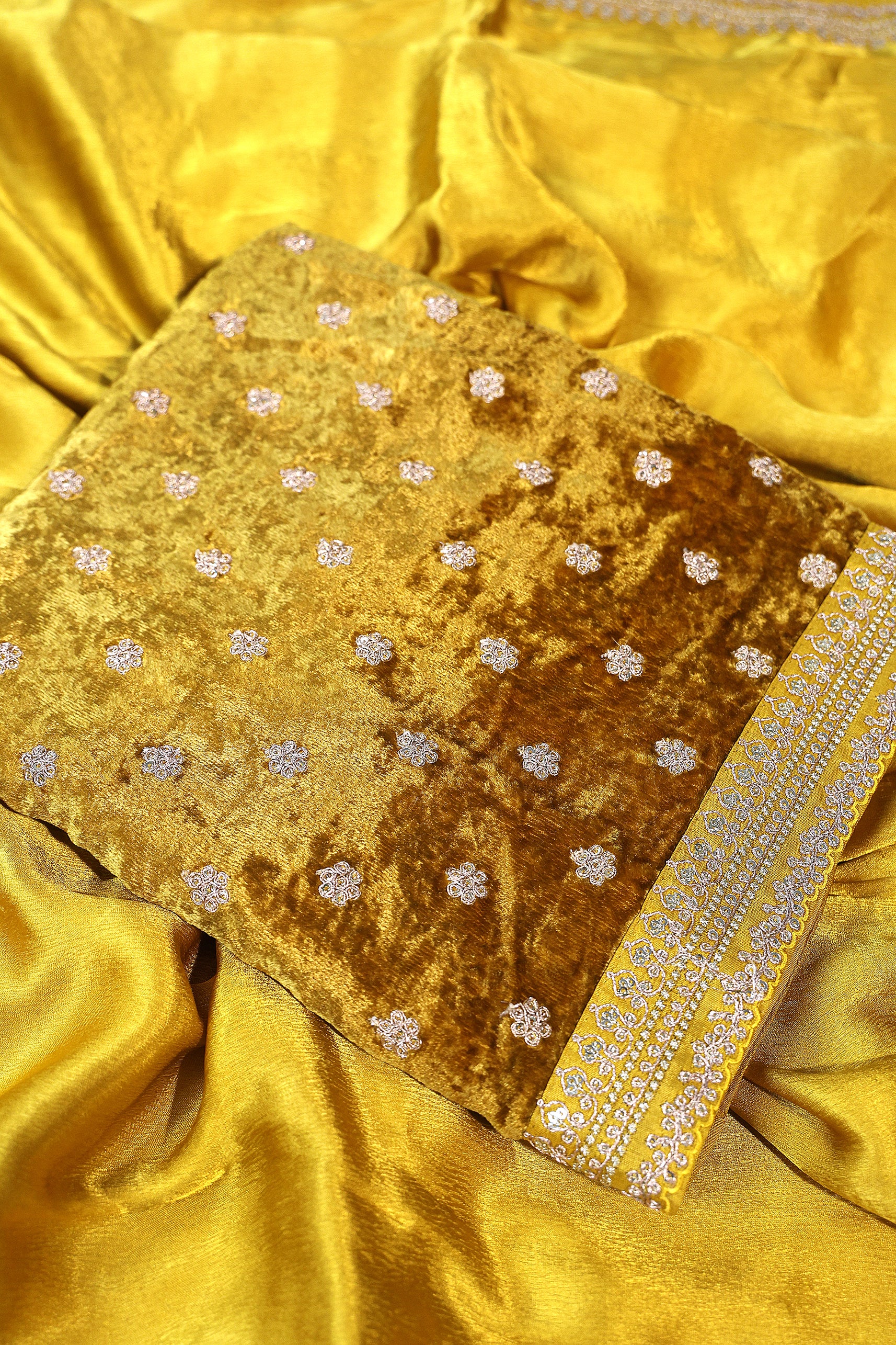Crepe Satin Saree