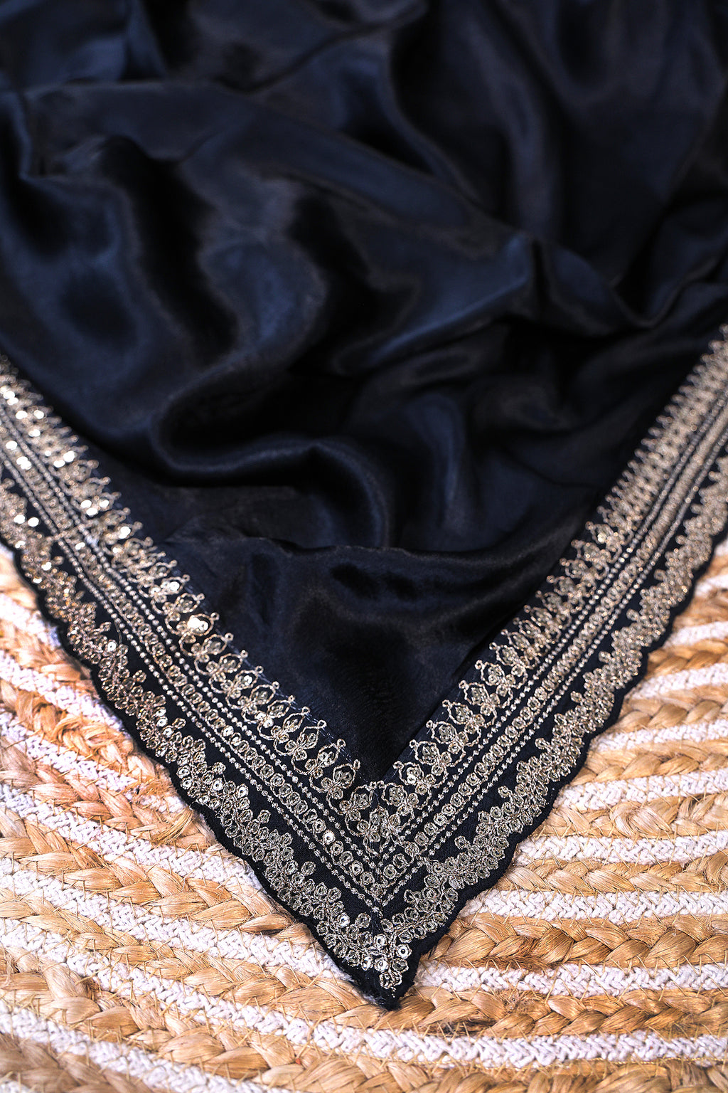Crepe Satin Saree