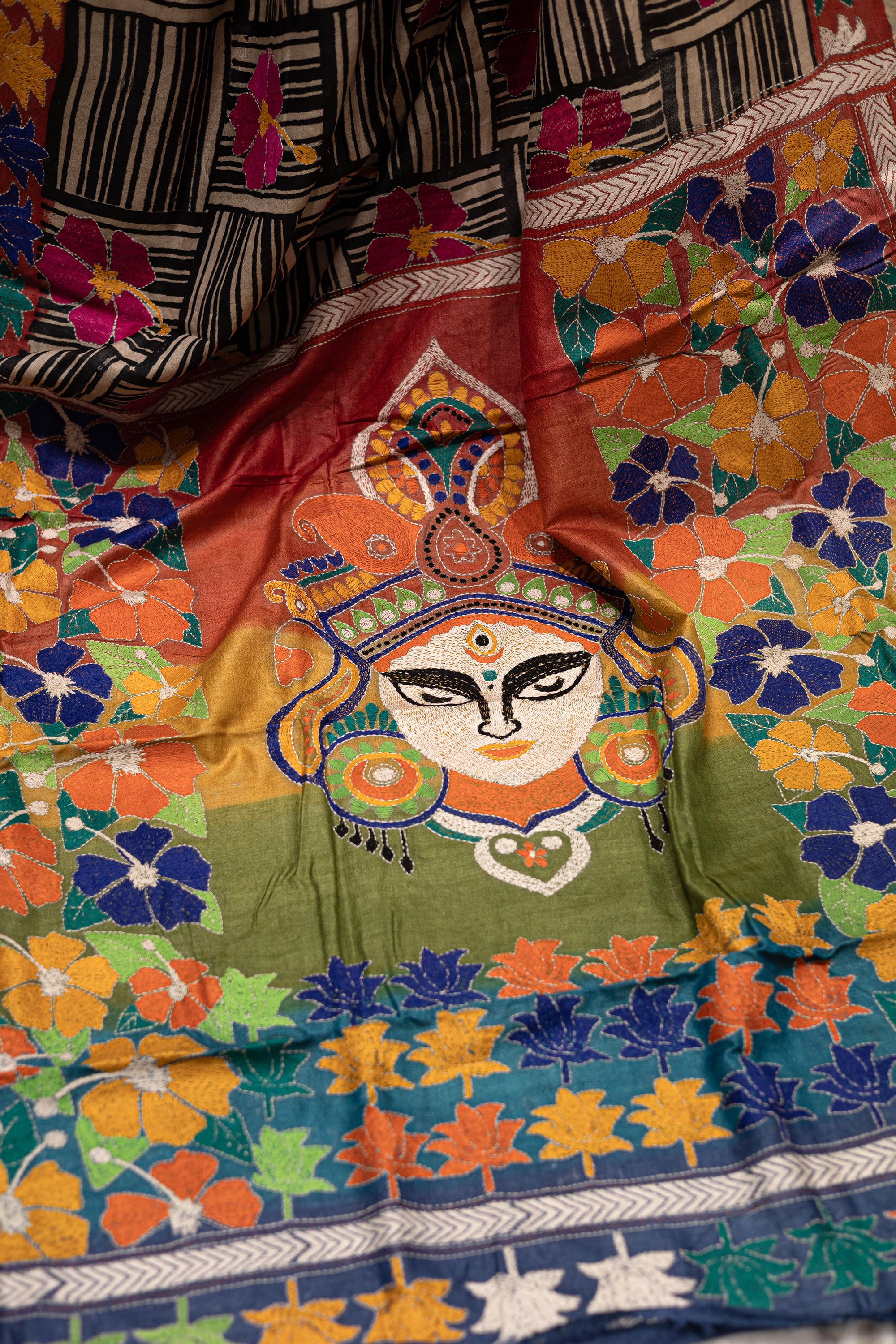 Tussar Hand Kantha