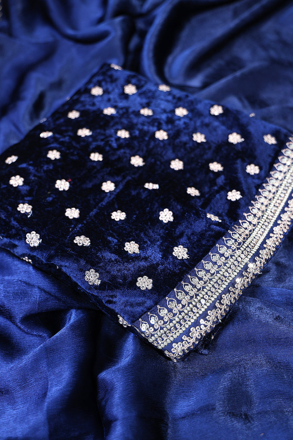 Crepe Satin Saree