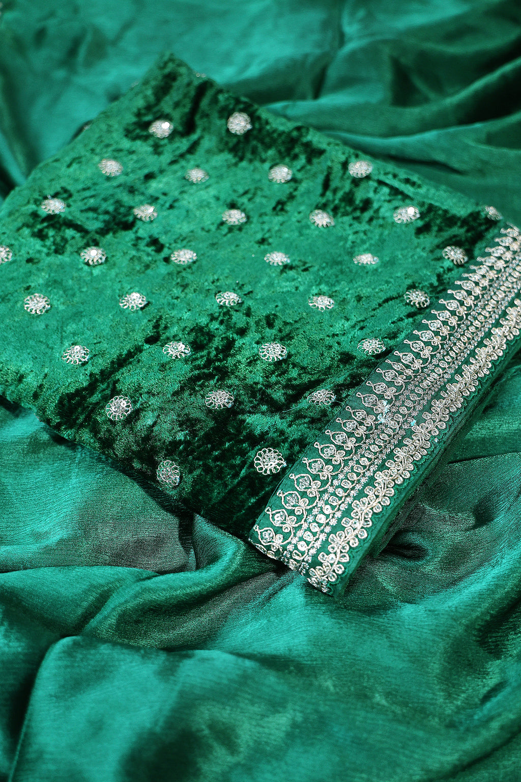 Crepe Satin Saree