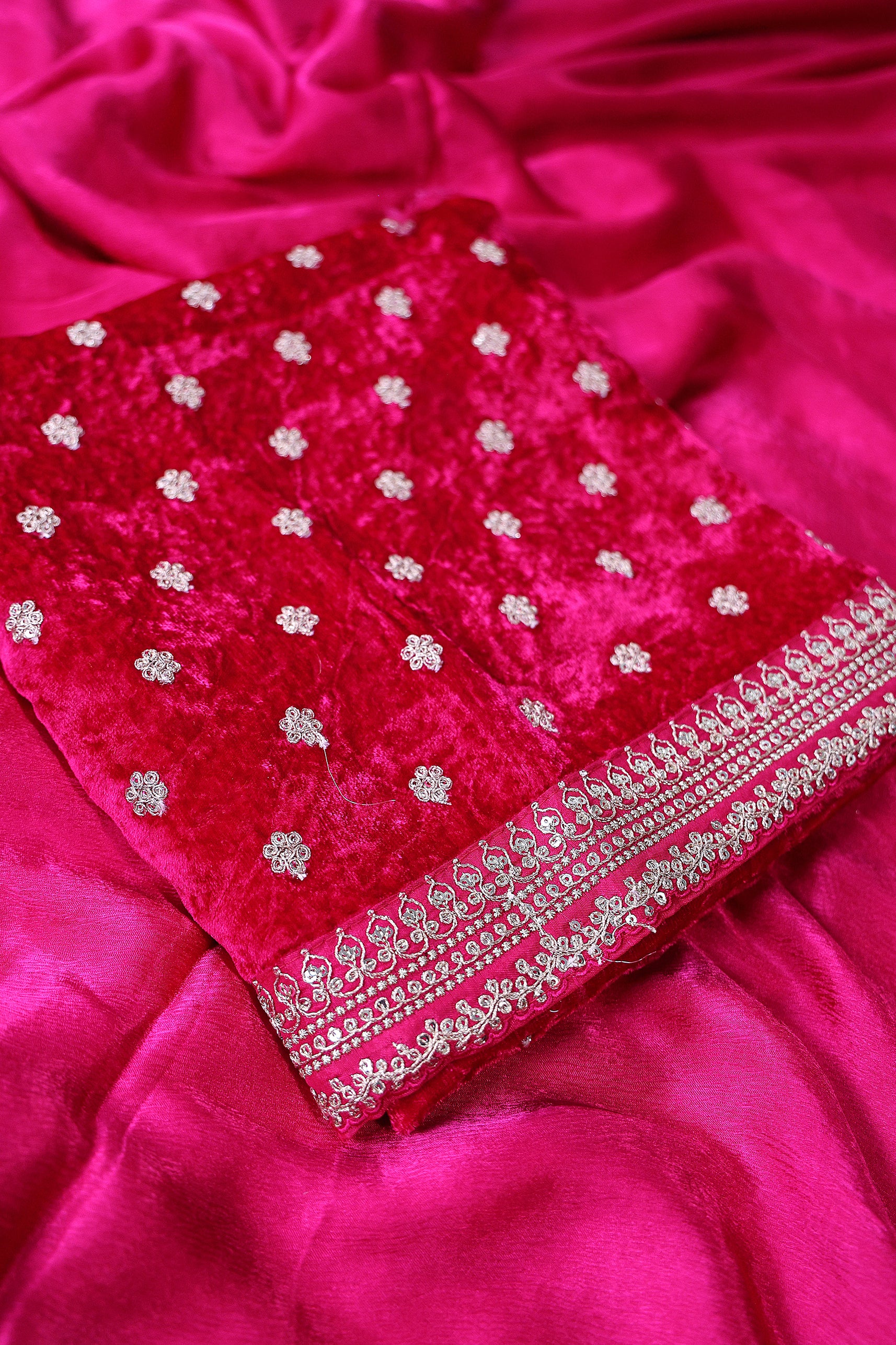Crepe Satin Saree