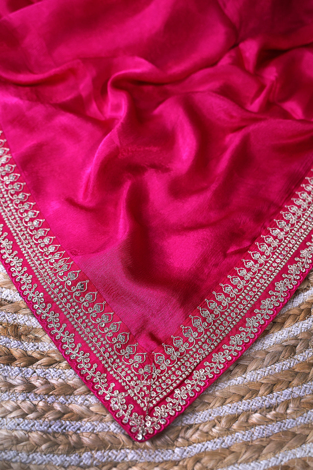 Crepe Satin Saree