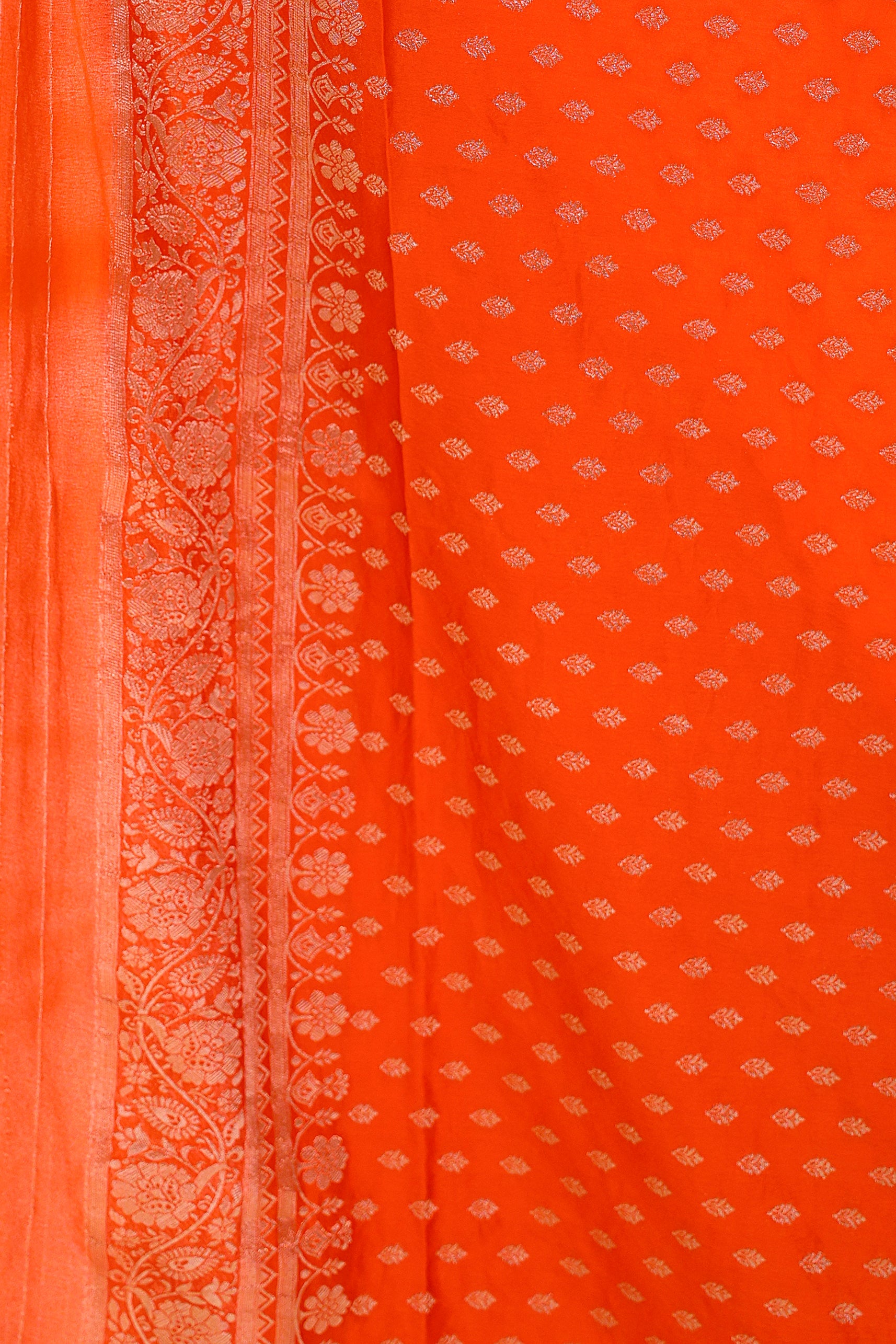Semi Crepe Banarasi