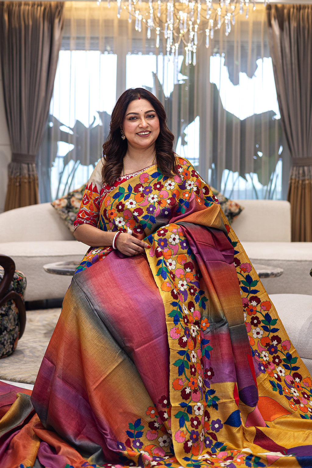 Tussar Hand Kantha