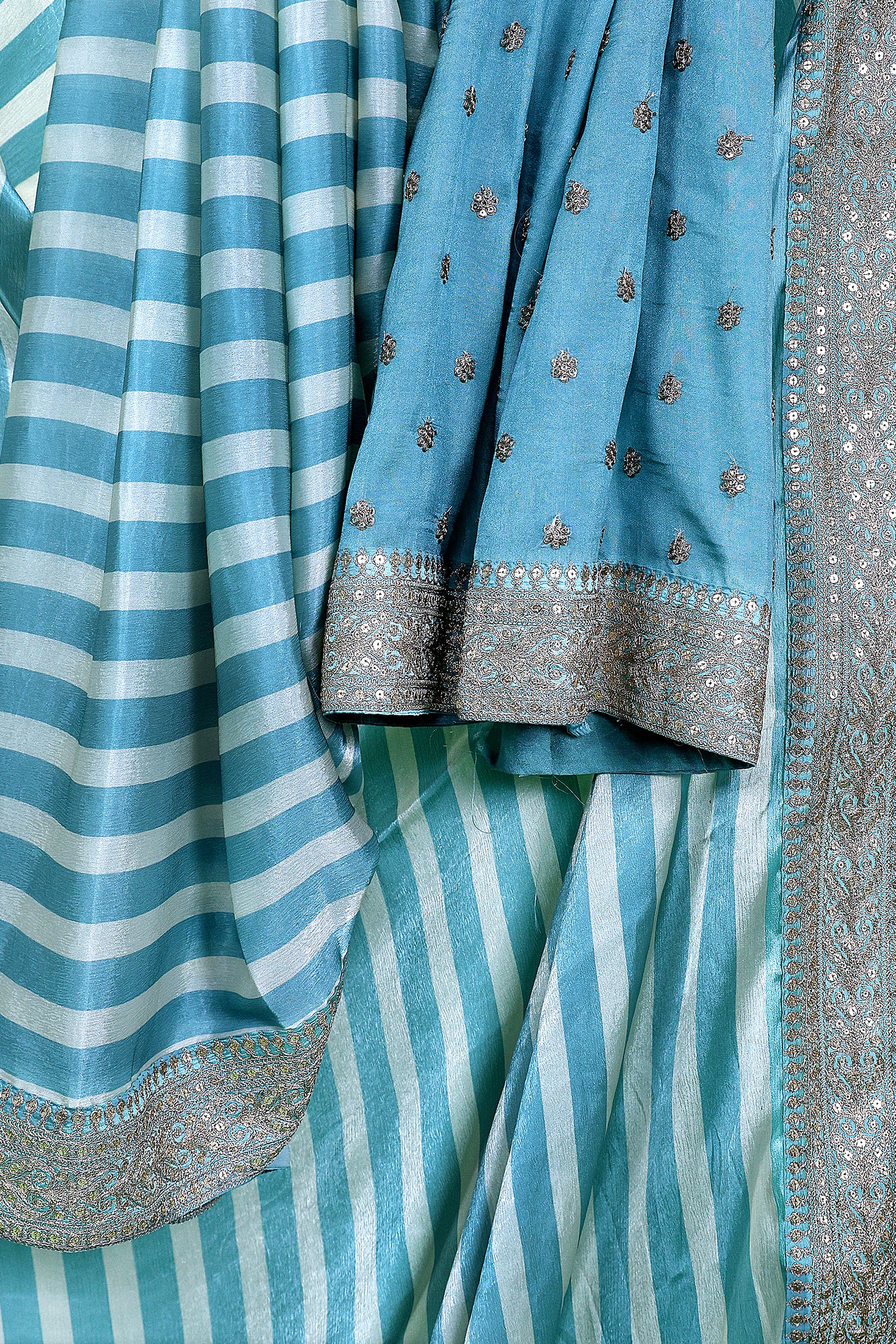 Crepe Satin Saree