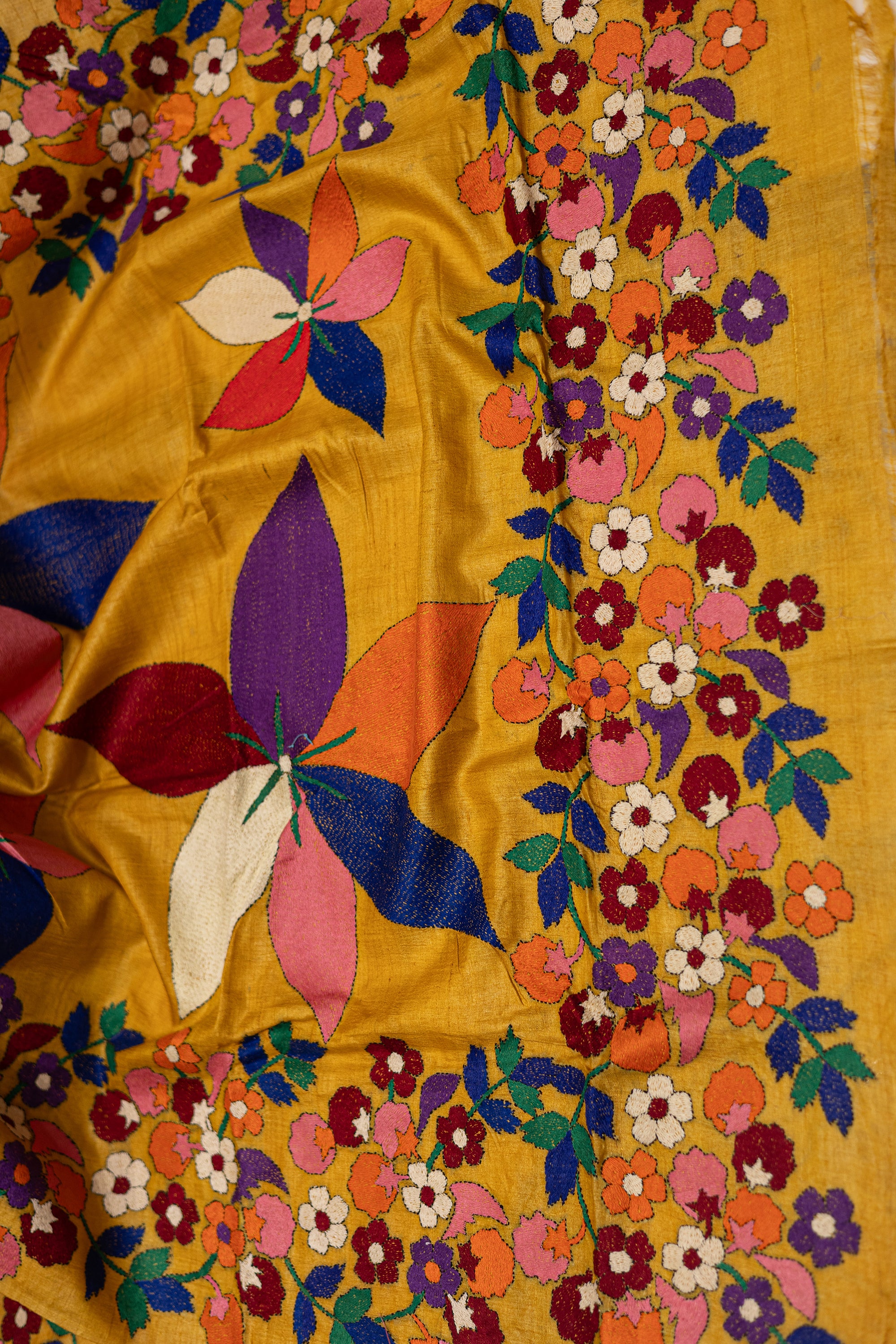 Tussar Hand Kantha
