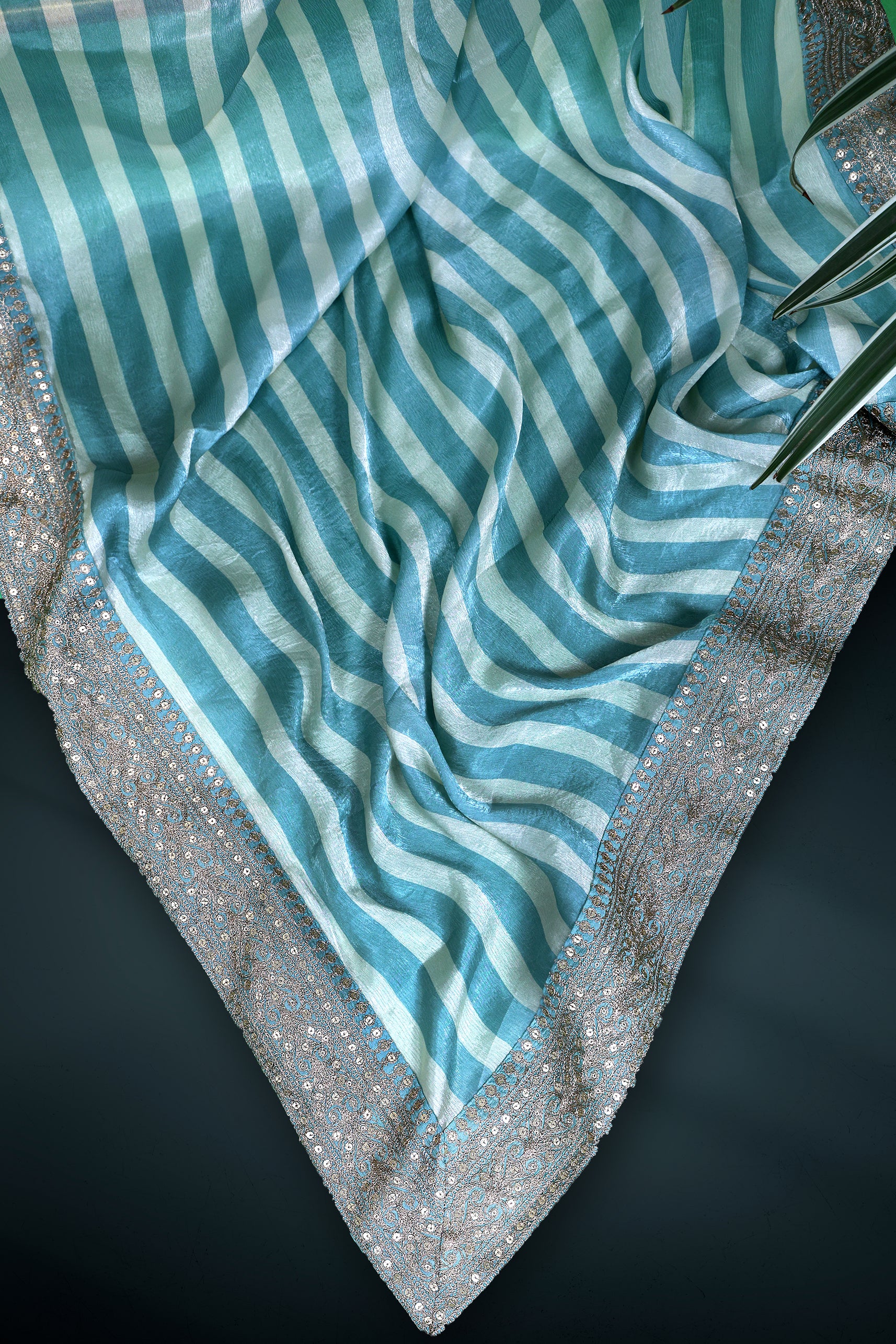 Crepe Satin Saree