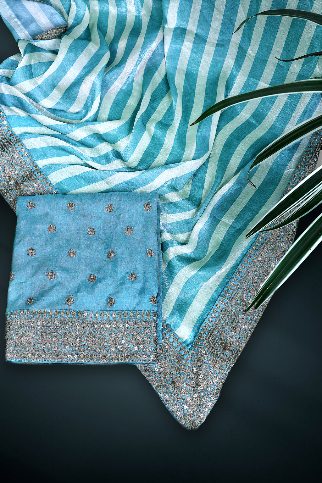 Crepe Satin Saree