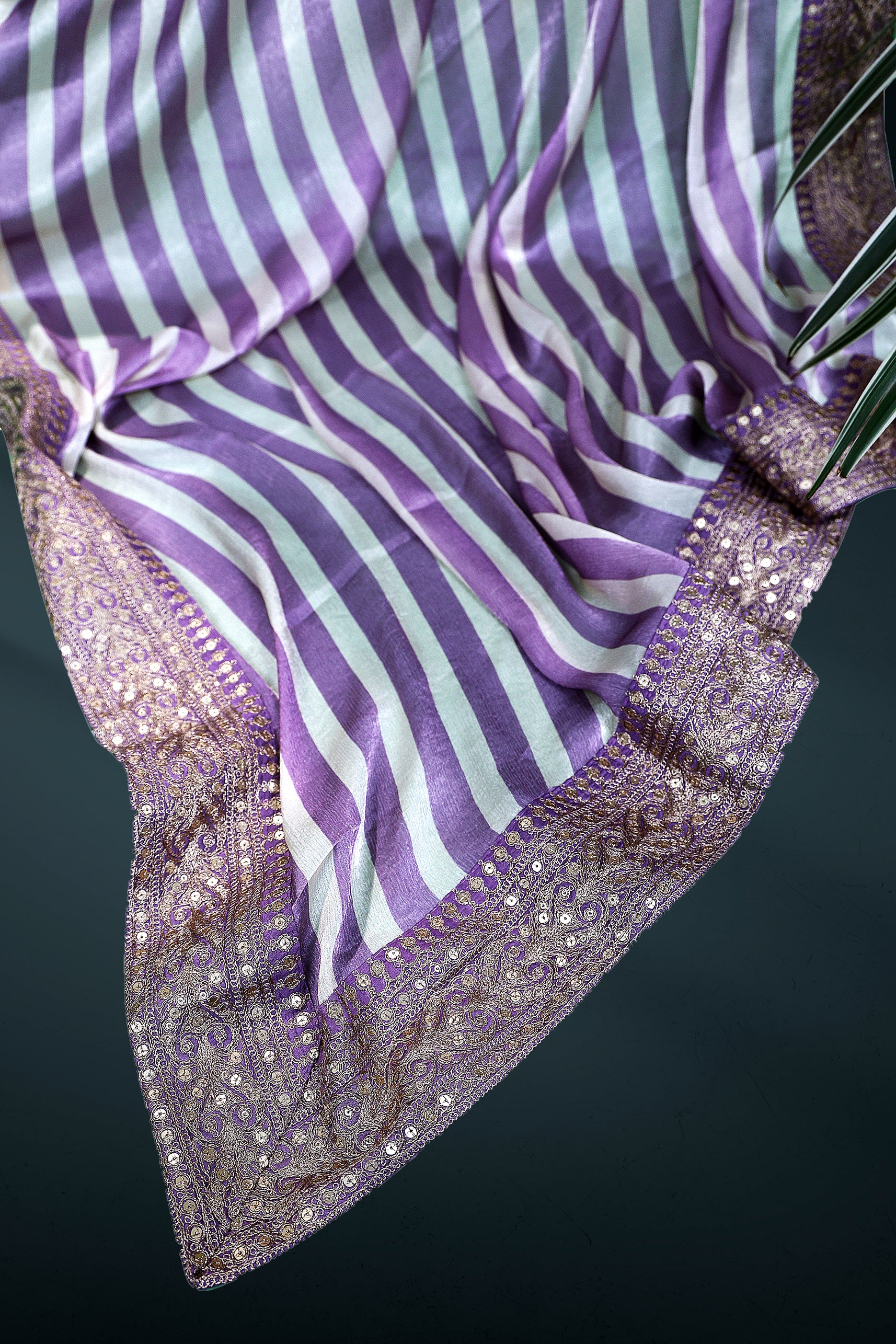 Crepe Satin Saree