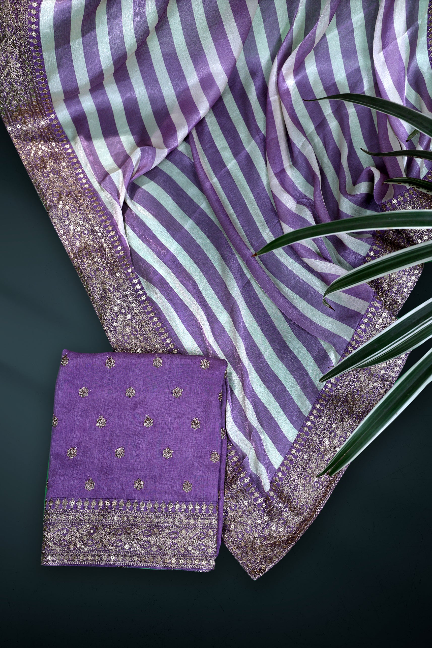 Crepe Satin Saree