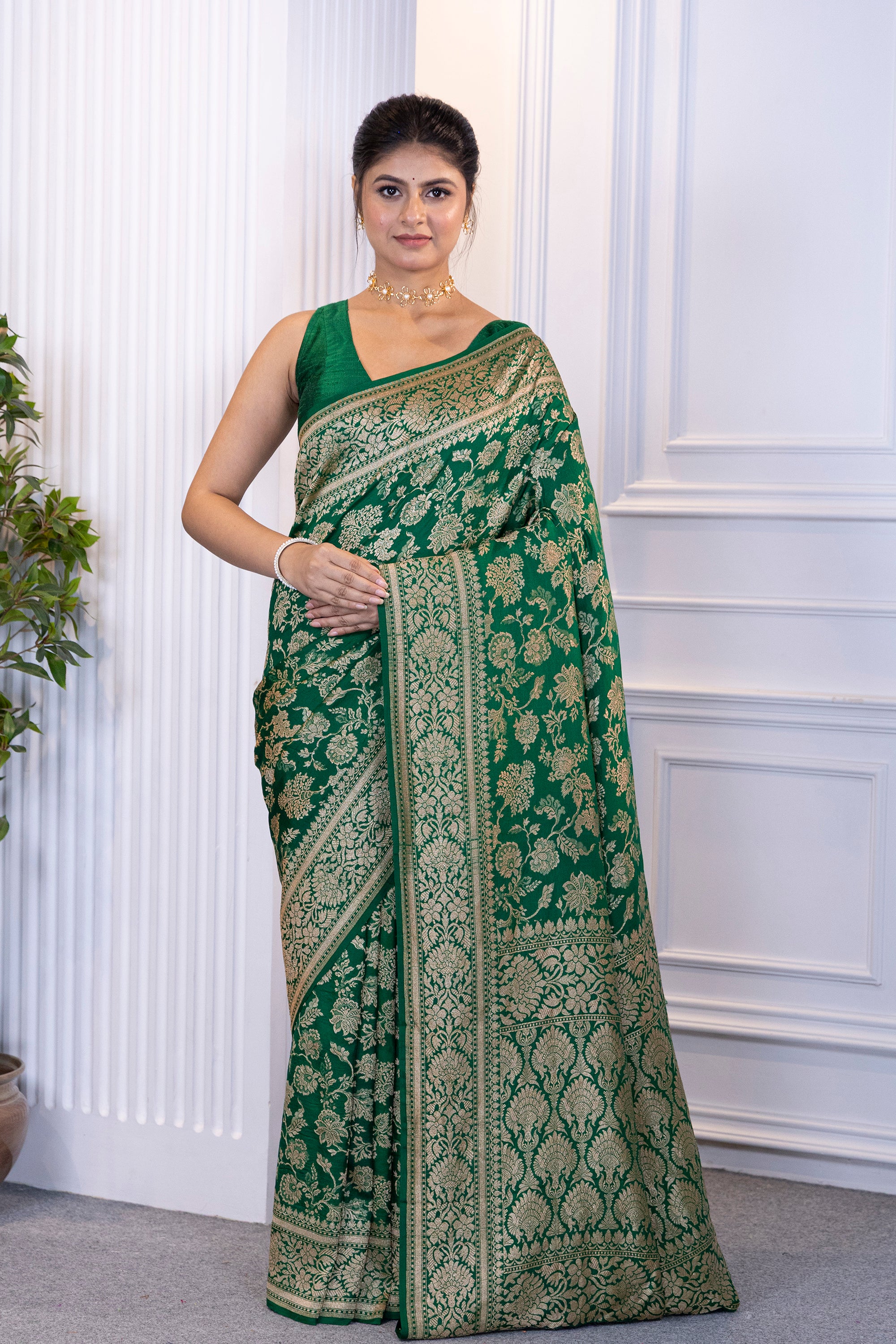 Raw Silk Khaddi Banarasi