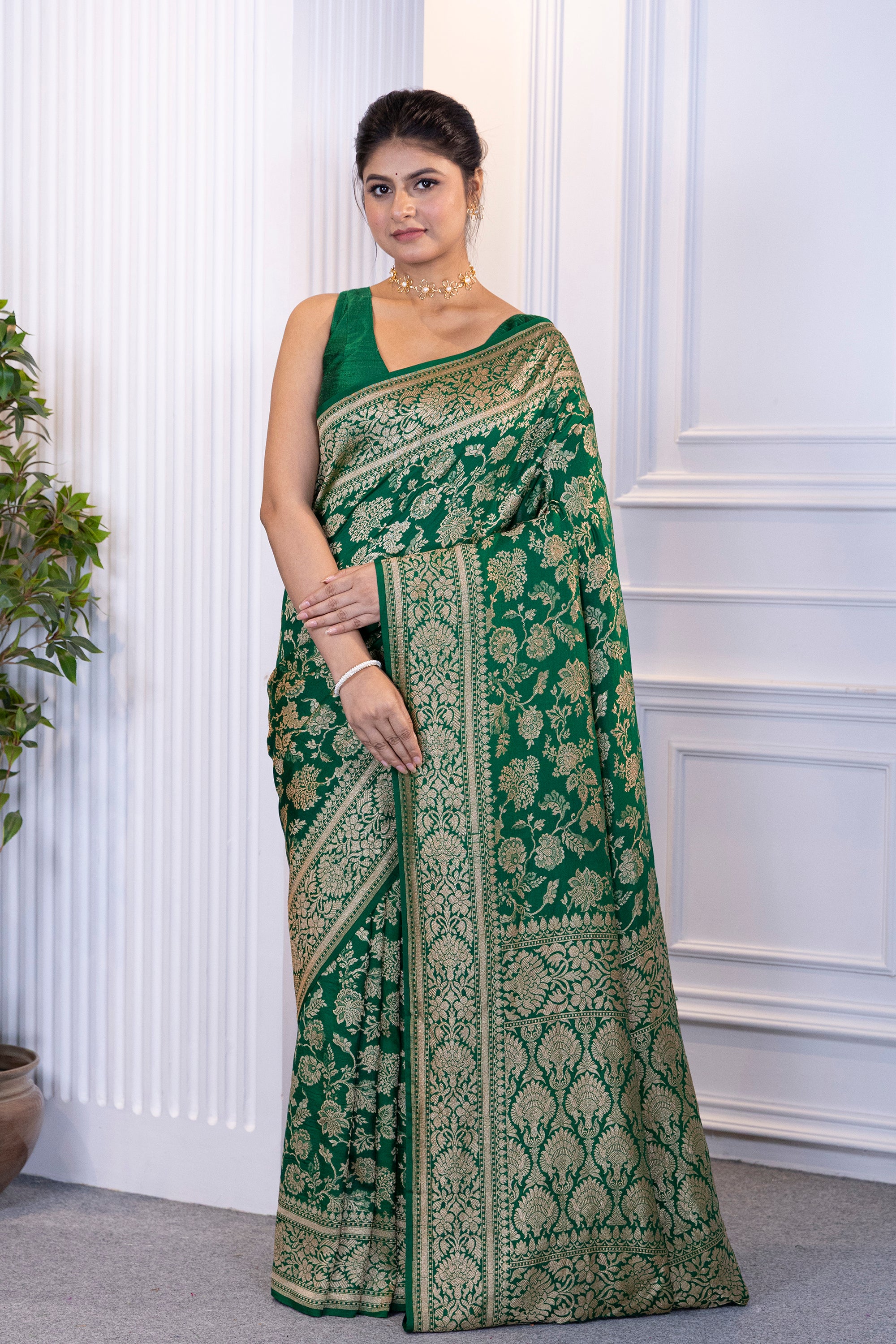 Raw Silk Khaddi Banarasi