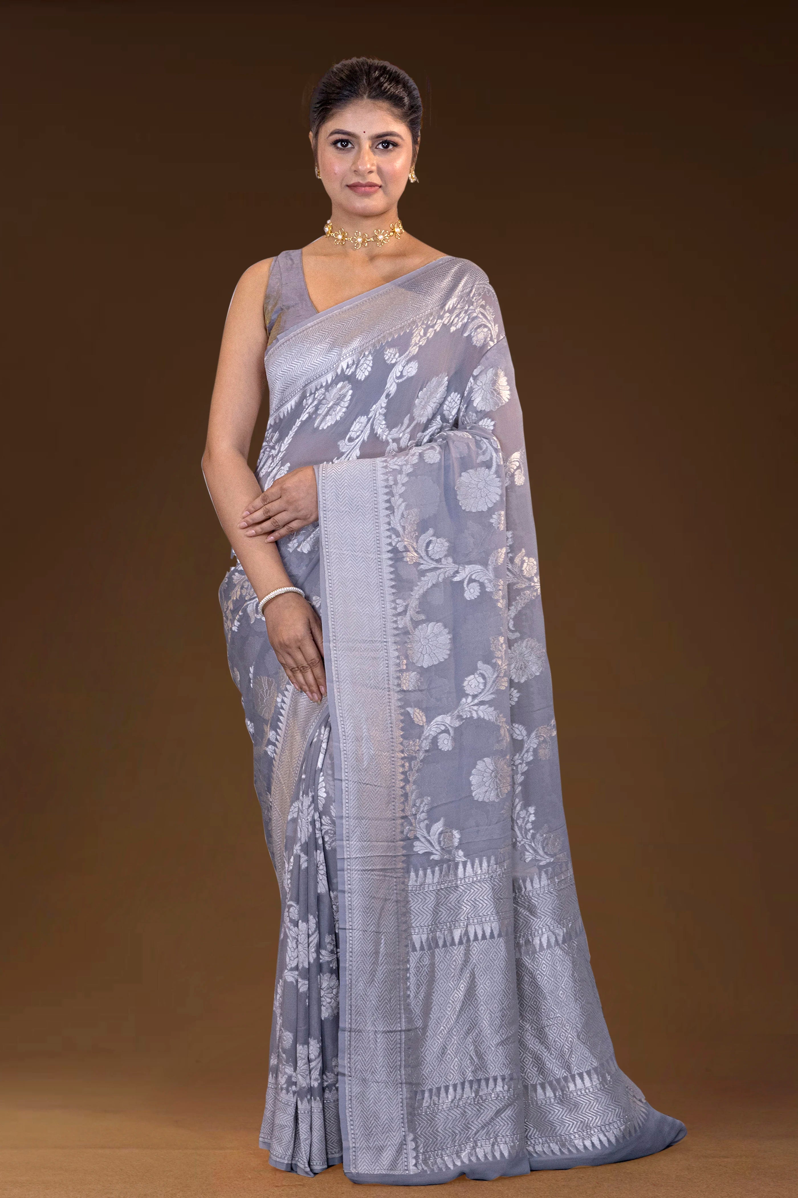Khaddi Georgette Banarasi