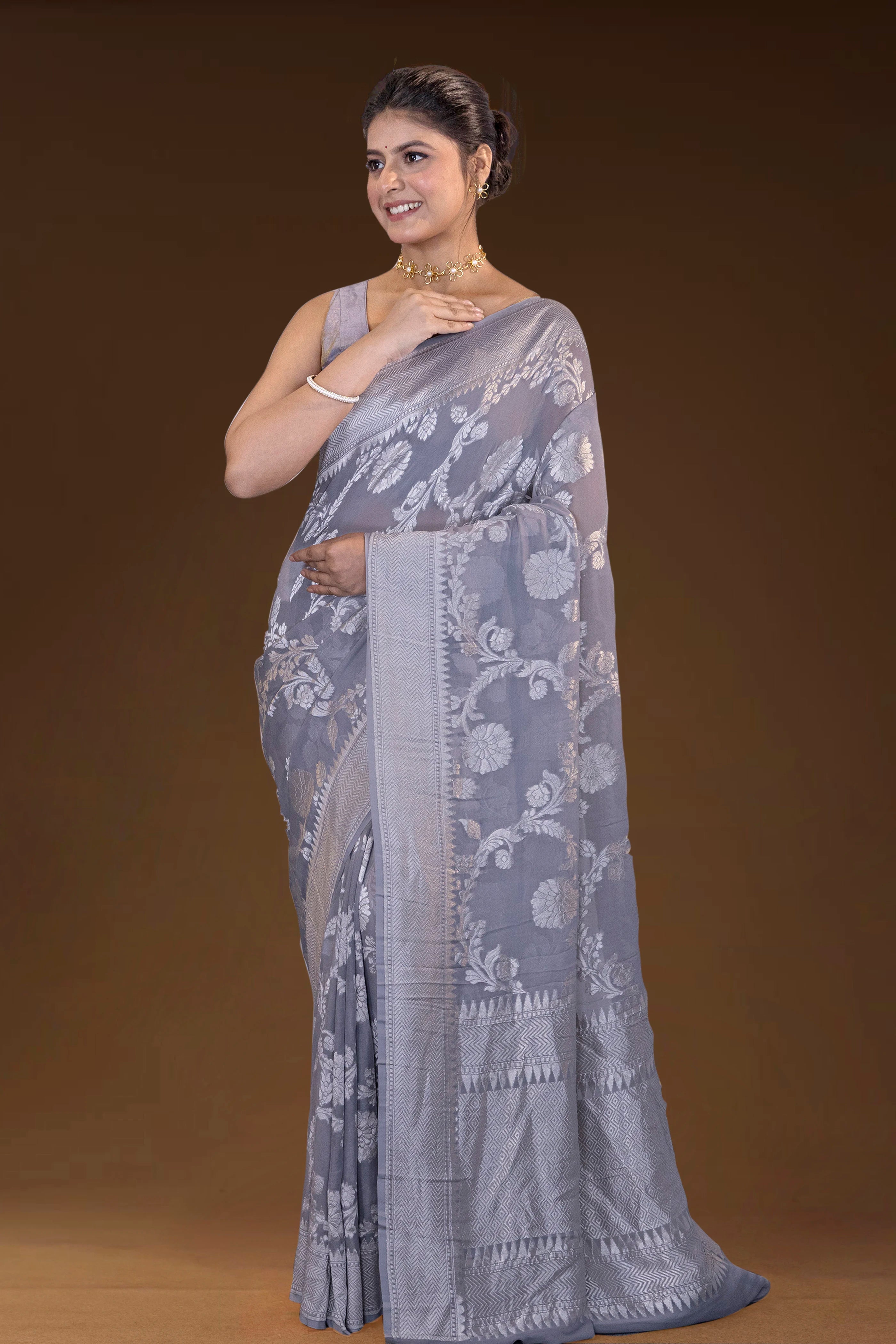 Khaddi Georgette Banarasi