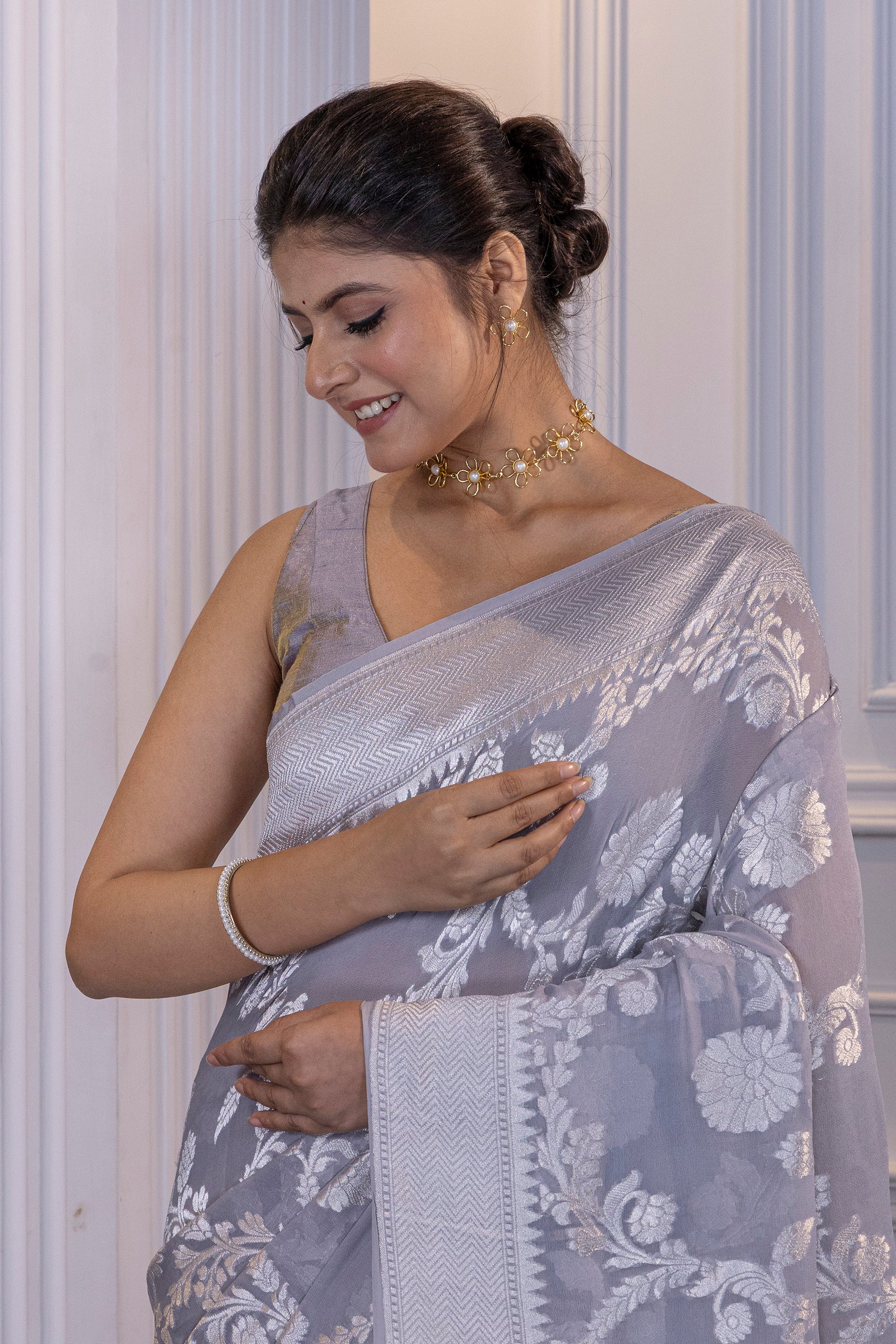 Khaddi Georgette Banarasi