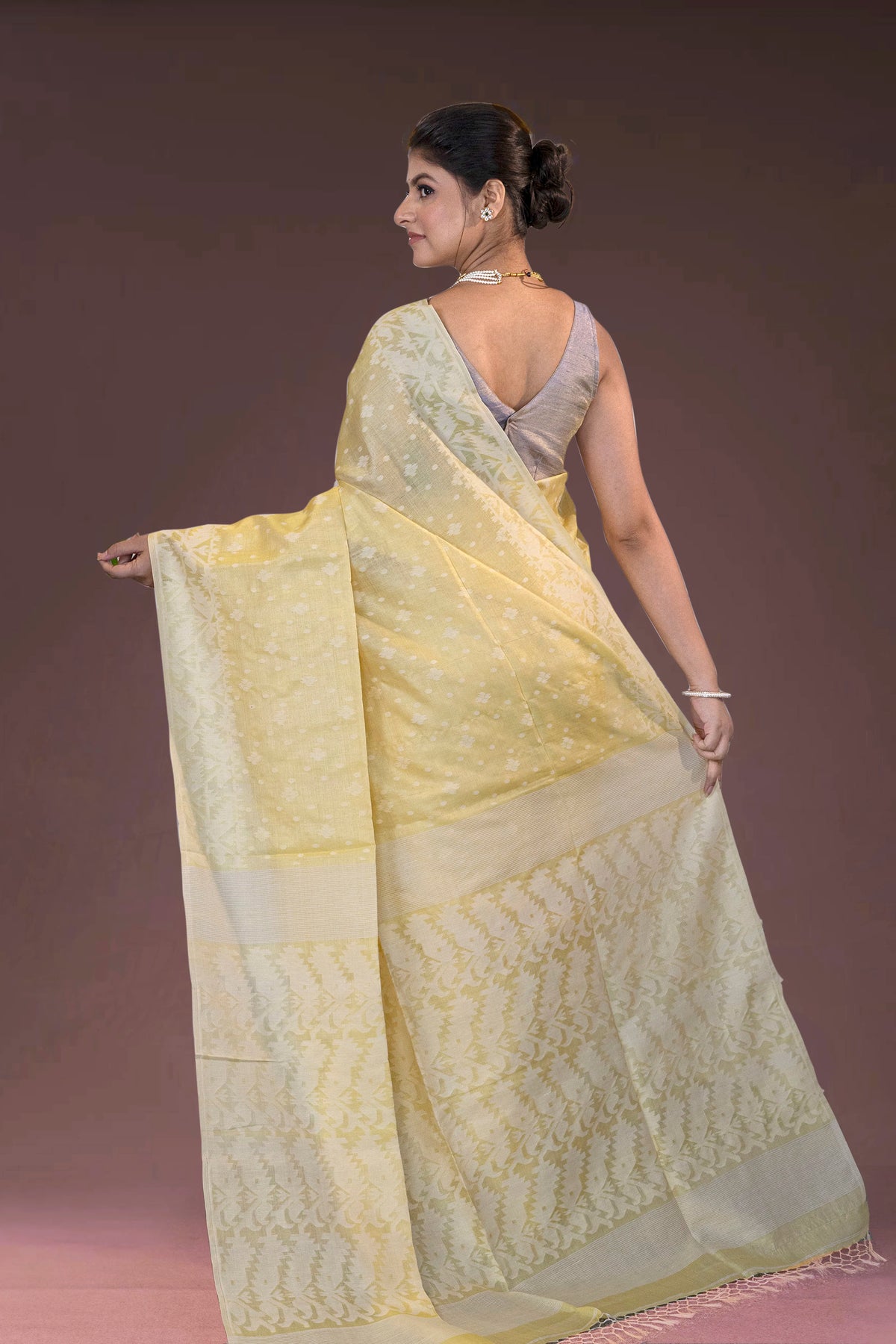 Tussar Jamdani