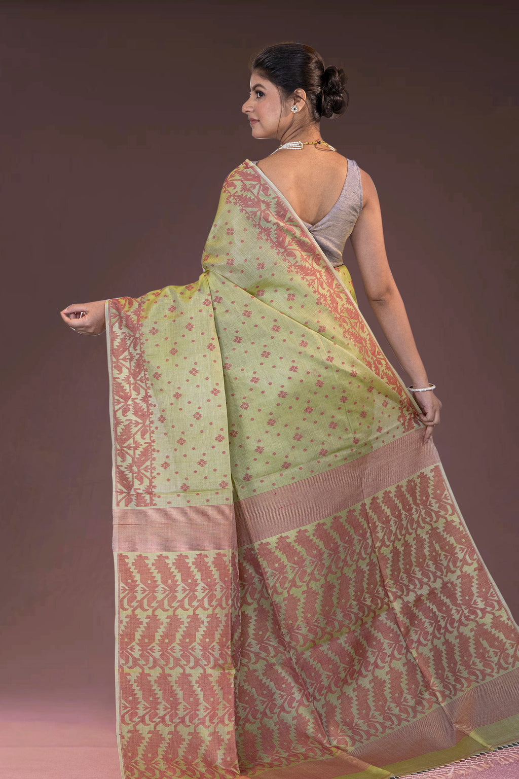 Tussar Jamdani