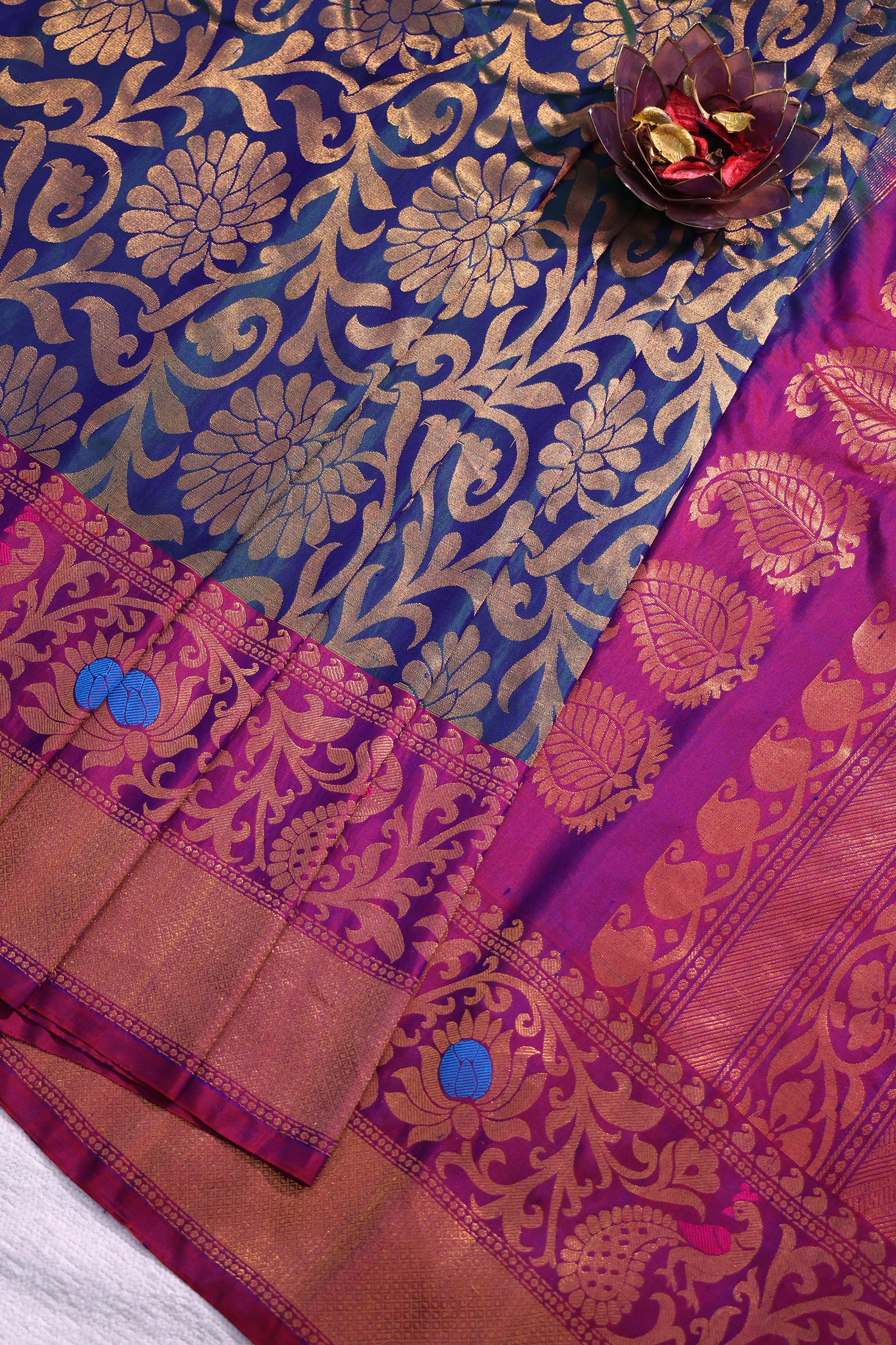Brocade Silk Gadwal