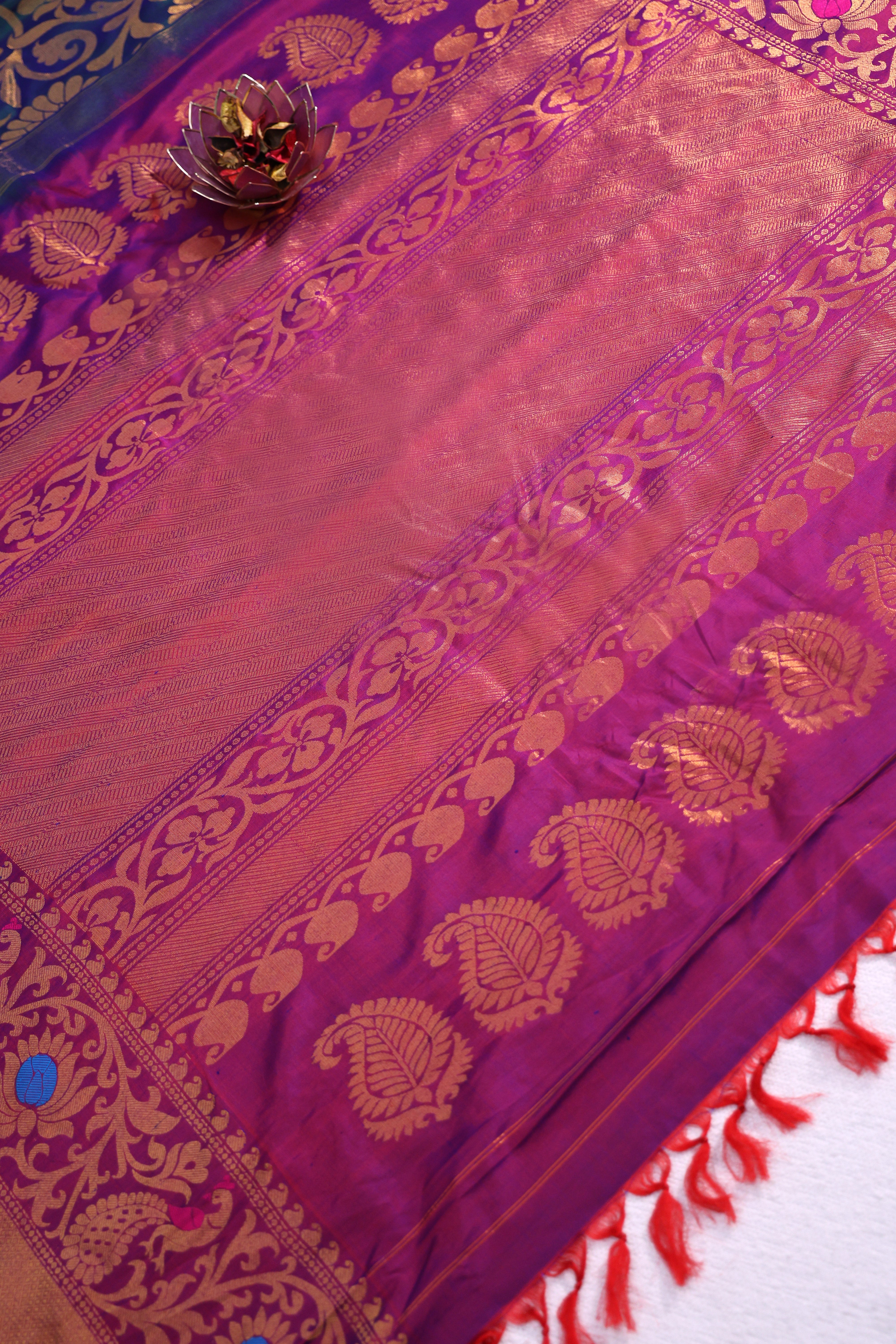 Brocade Silk Gadwal