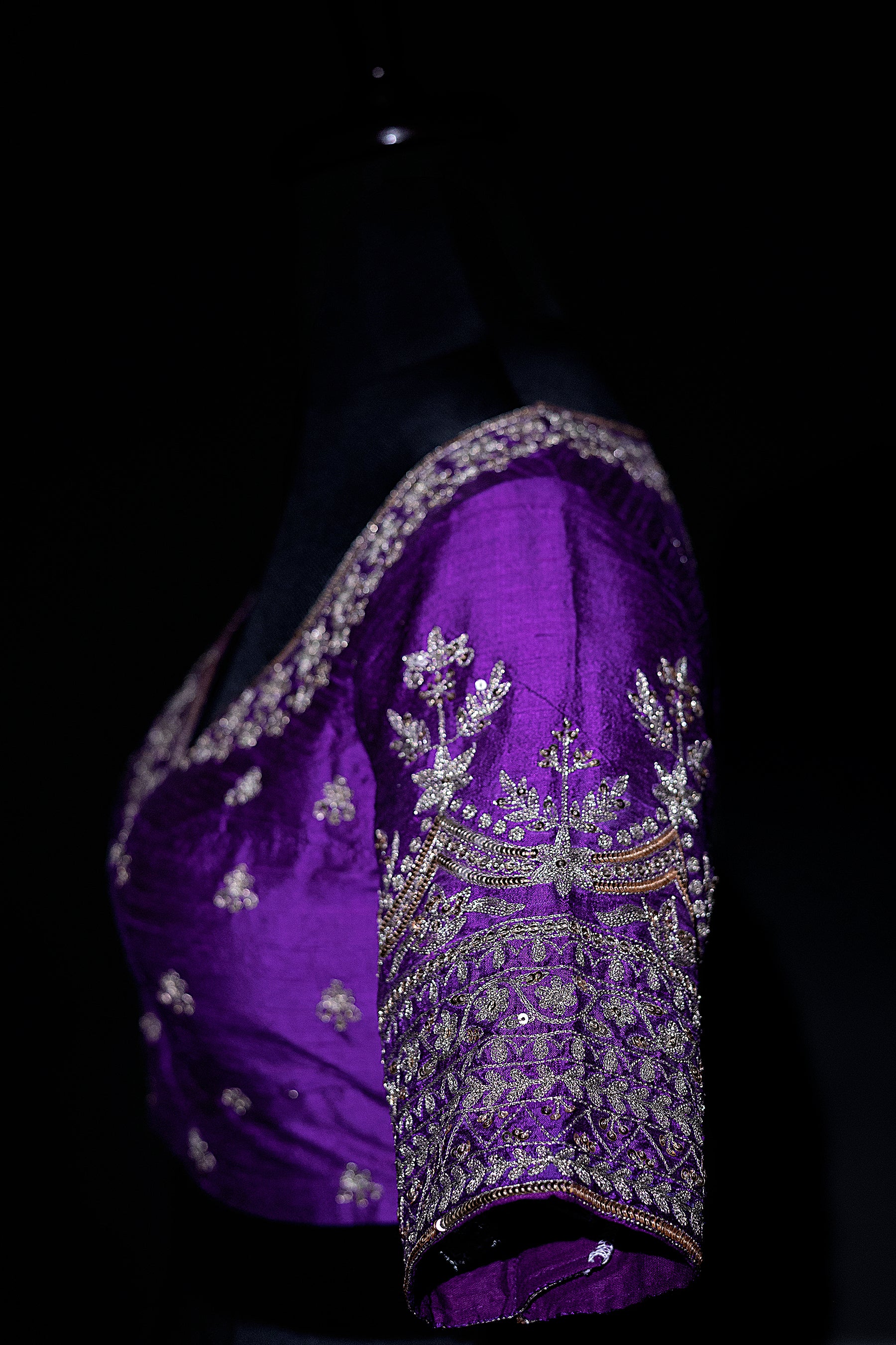 Tussar Raw Silk Zari Work